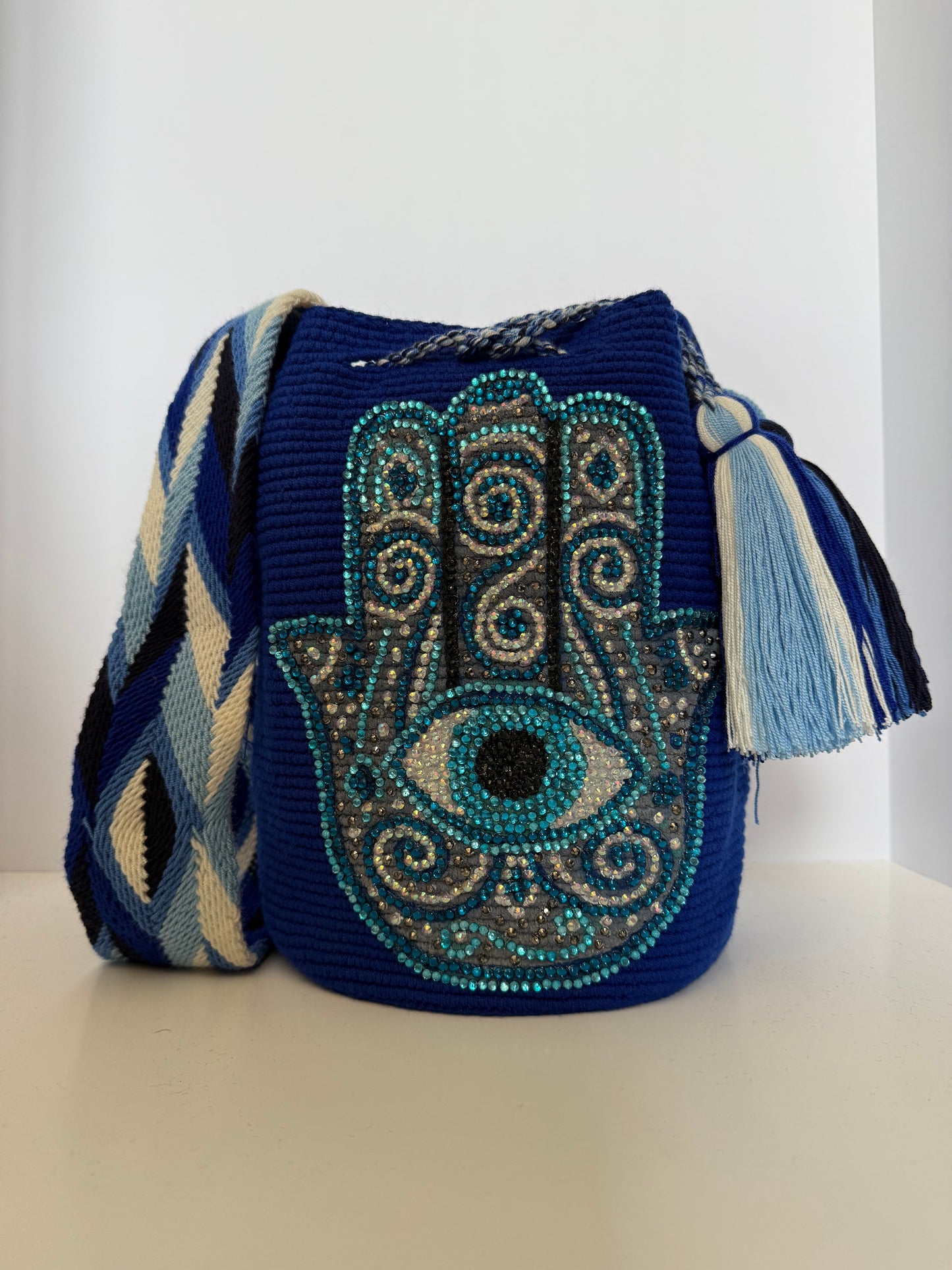 Hamsa mano de Fátima large bag