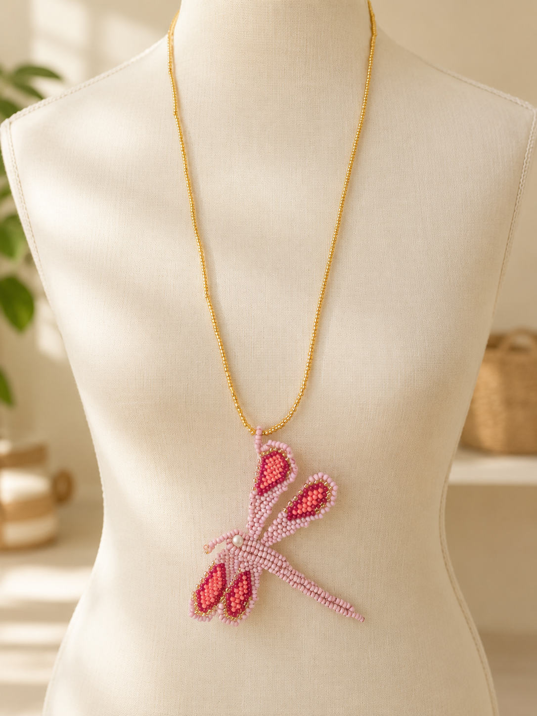 Animals 3D Beaded Necklaces colors  Artisan Boho Jewelry