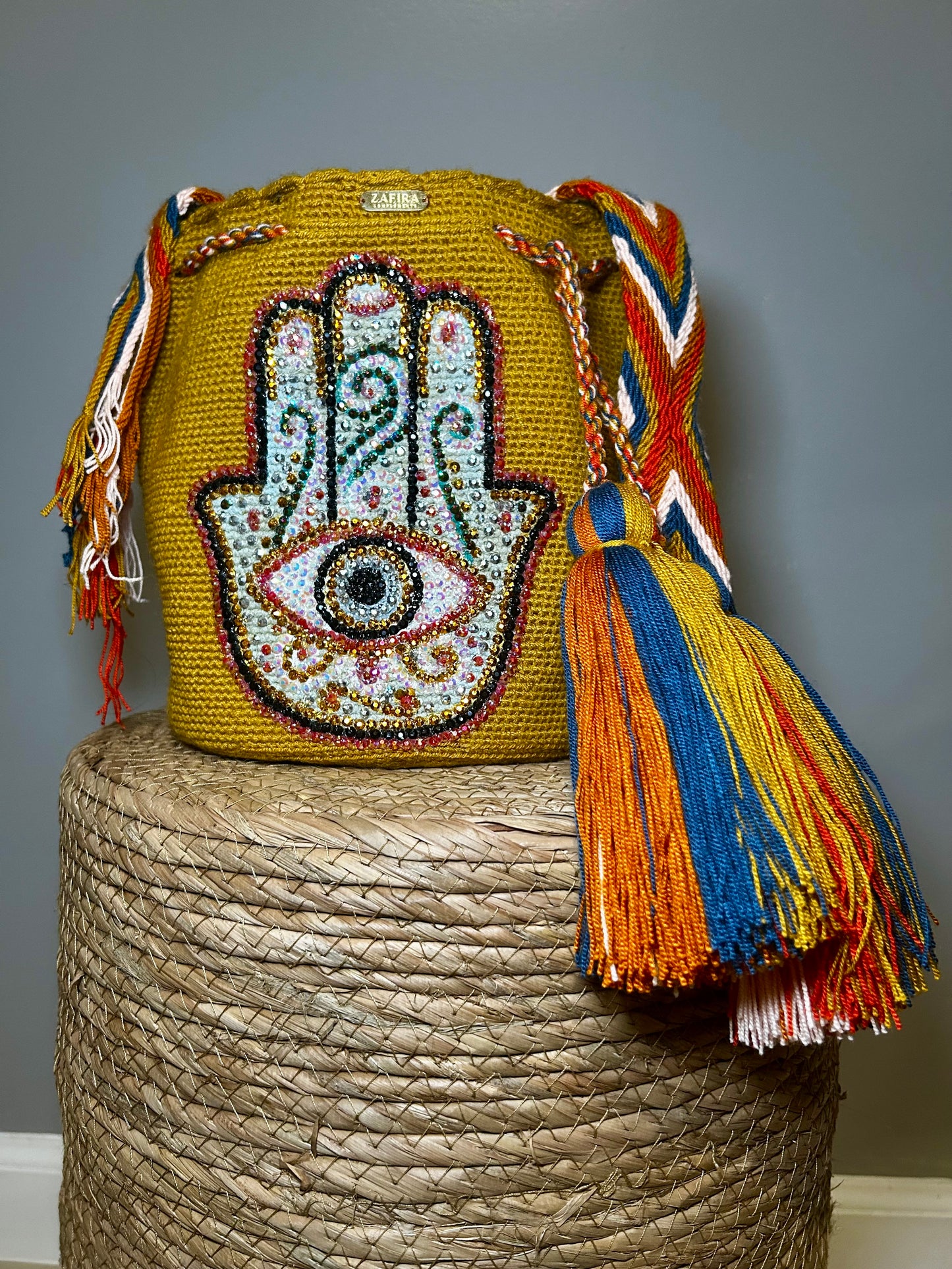 Wayuu Hamsa bag Medium