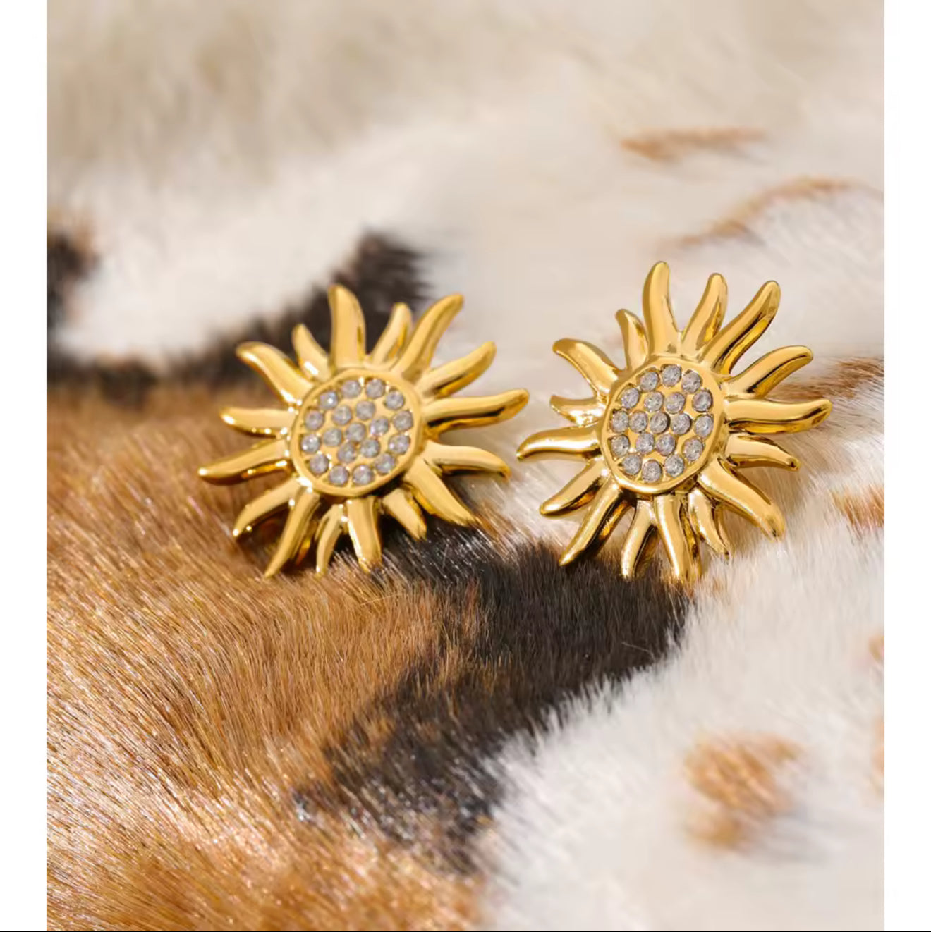 Hand Embroidered Earrings Strawberries, Hearts & Birds