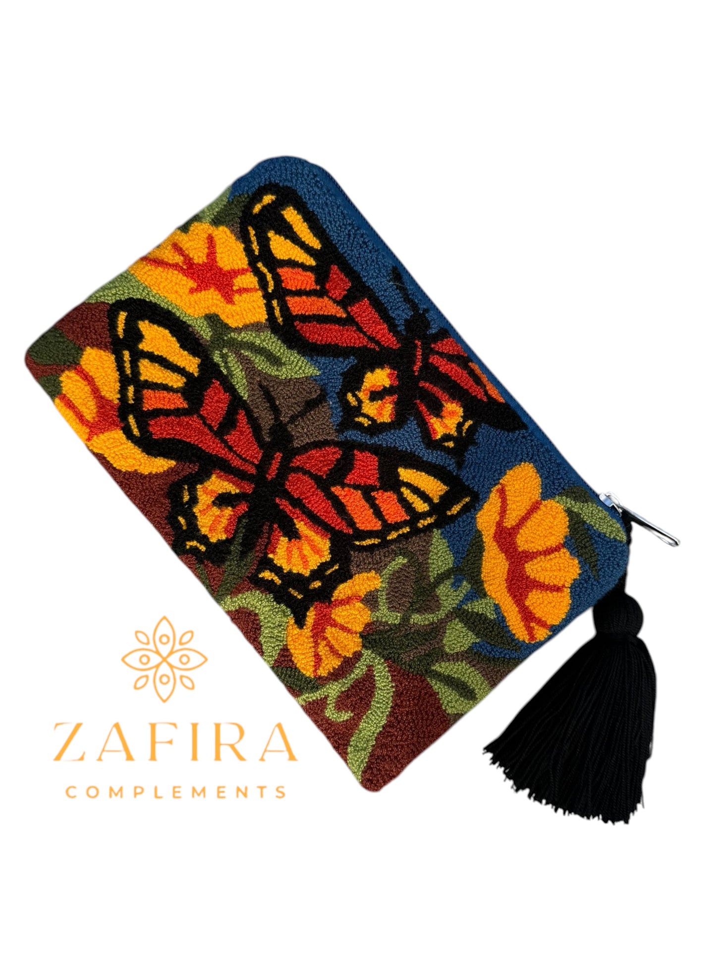 Handmade  upholstered Clutch Bag  Artisan Design