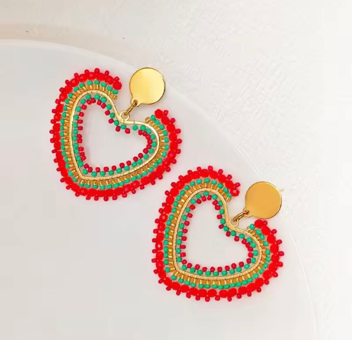 Gold and plated  Earrings stainless steel