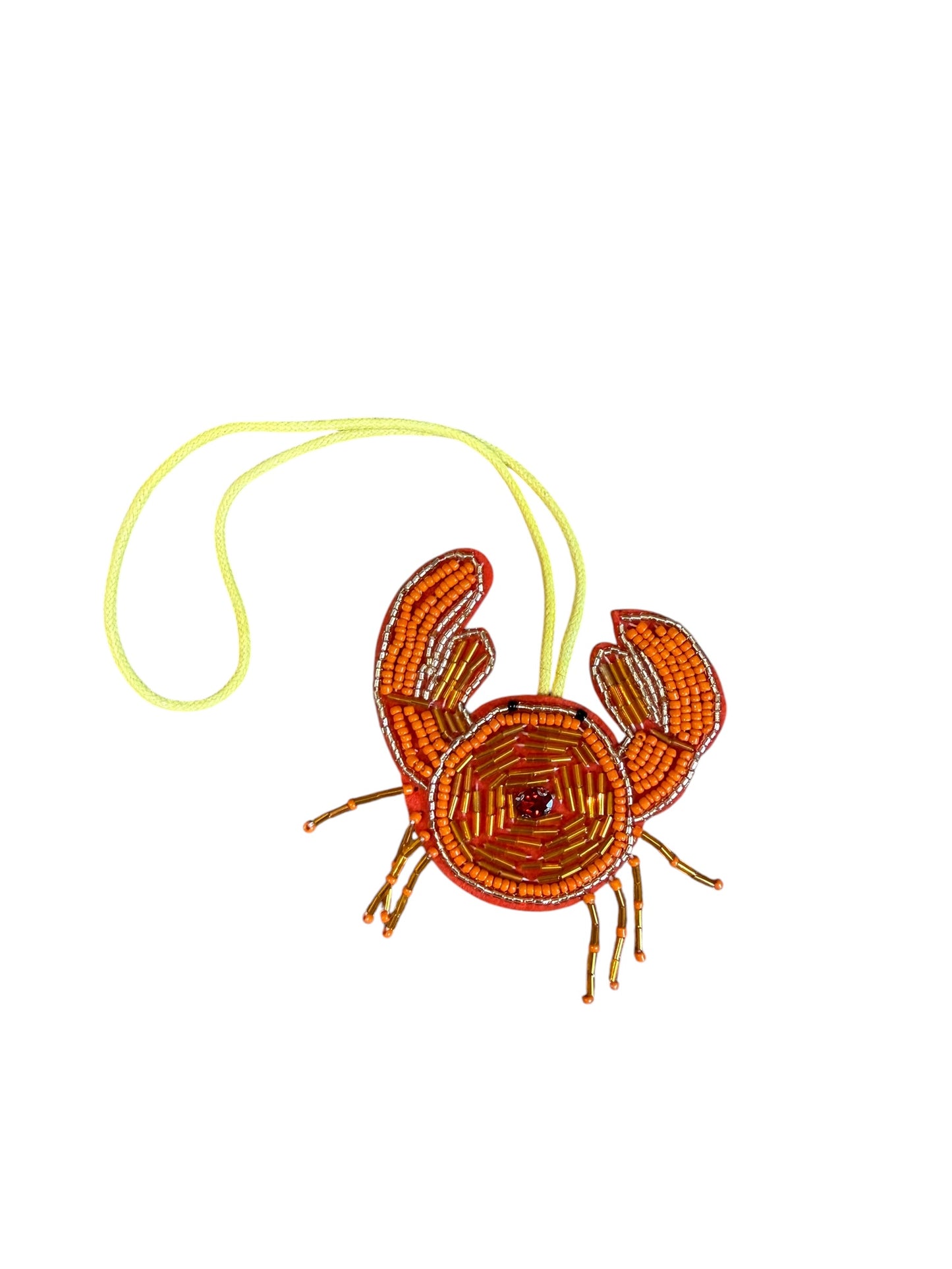 Handmade Marine bag Charms in Mustards and Stones – Handmade