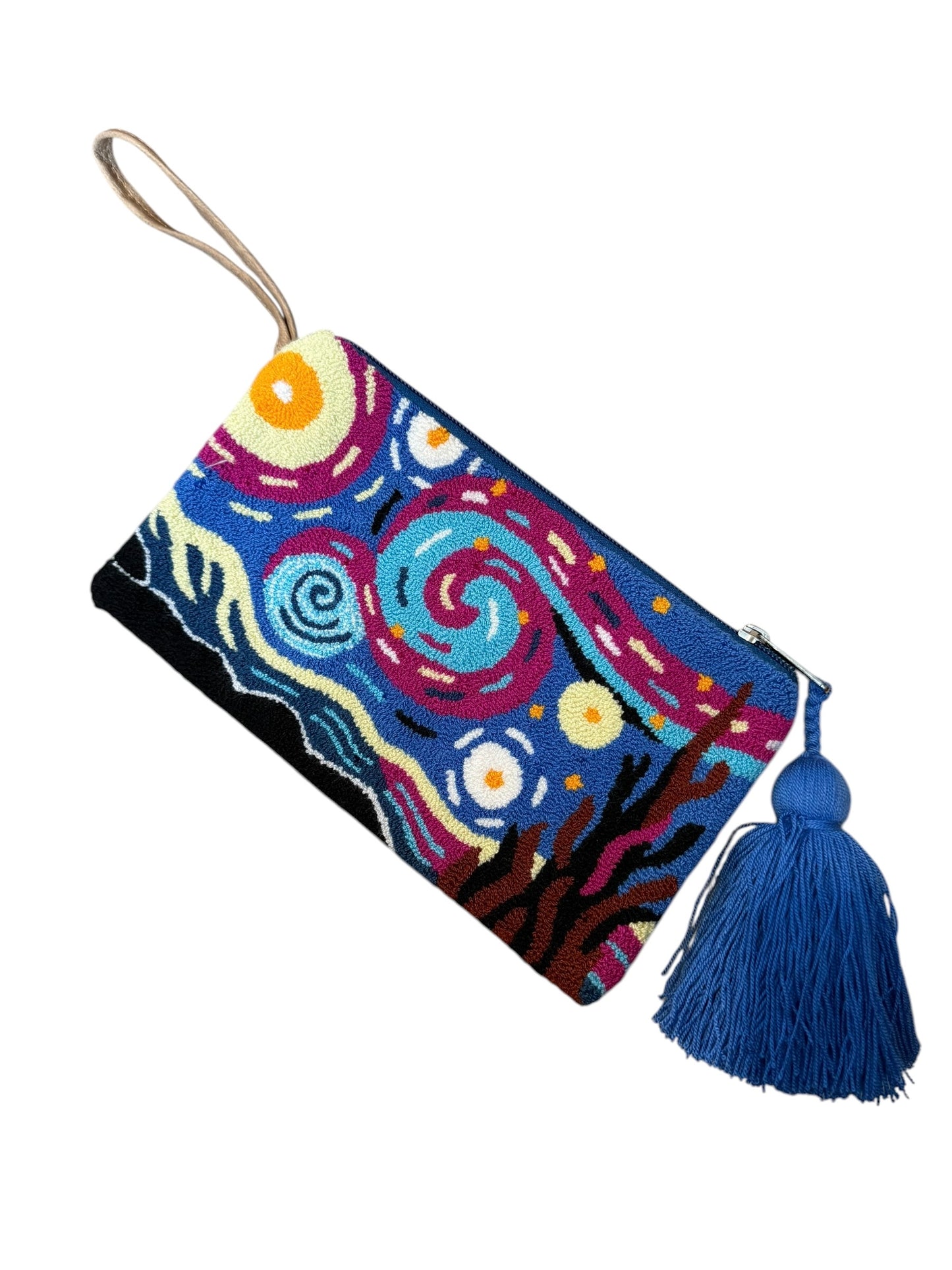 Handmade Evil Eye Clutch Bag Protective Symbol & Unique Artisan Design