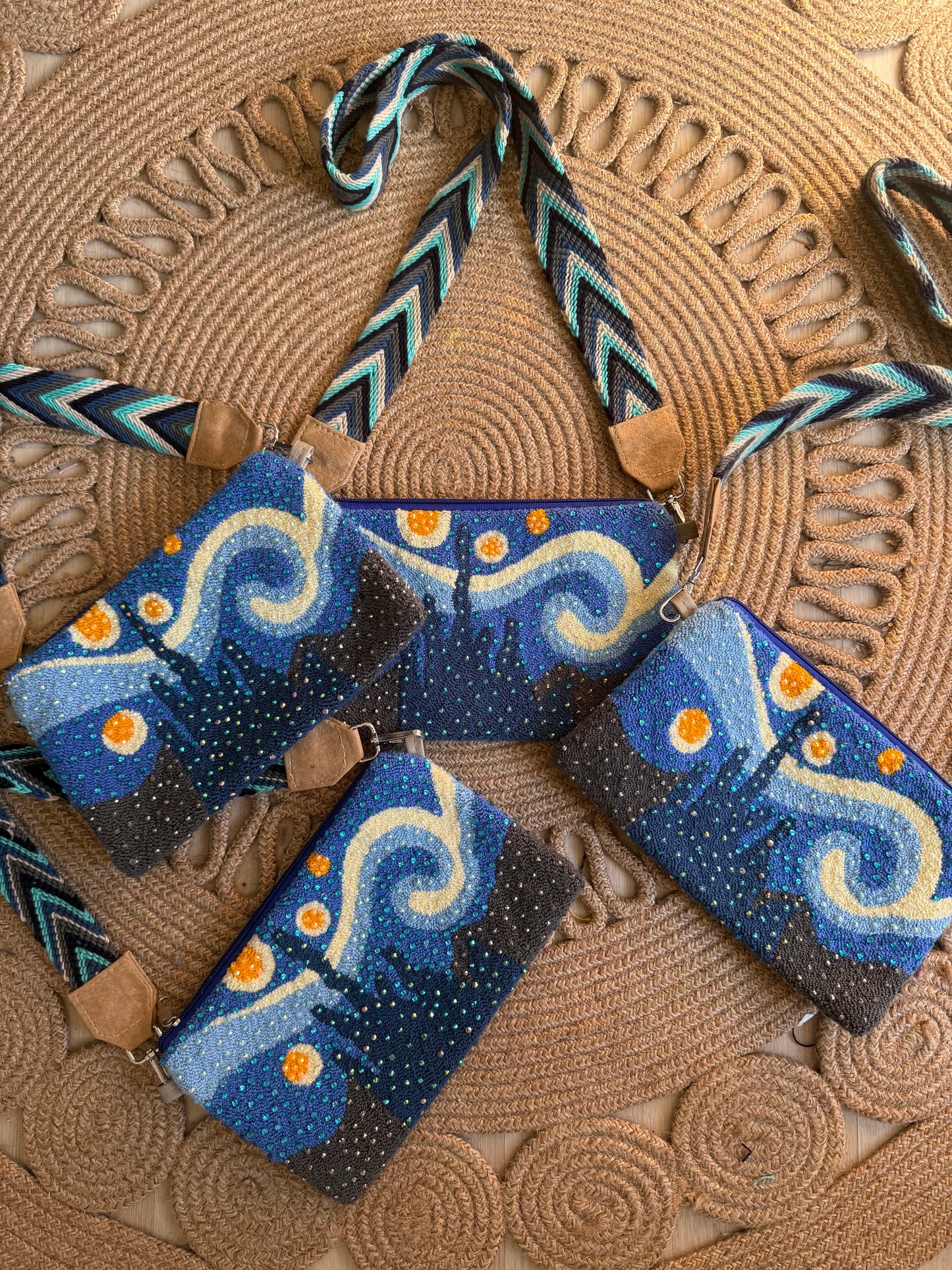 Wayuu Beaded Bag – 2-in-1 Clutch & Crossbody