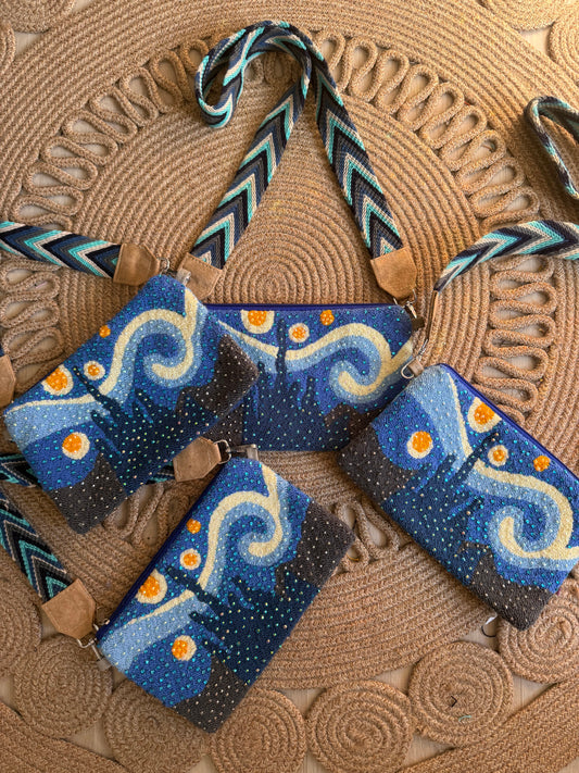 Wayuu Beaded Bag – 2-in-1 Clutch & Crossbody