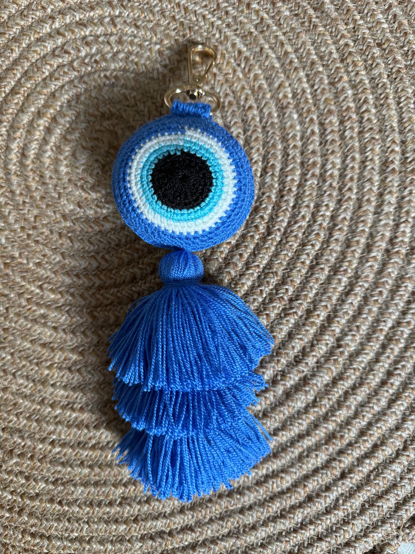 Keychein Charm Bag Evil Eye