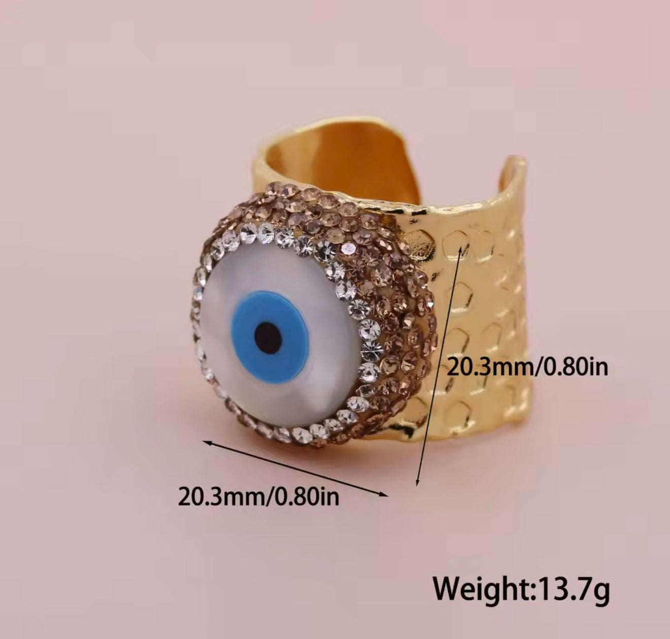 Luxury Rings Against  for Women, Stainless Steel Hollow Open Ring, Gold Color, Lucky Cubic Zirconia Jewelry, Rings for Women