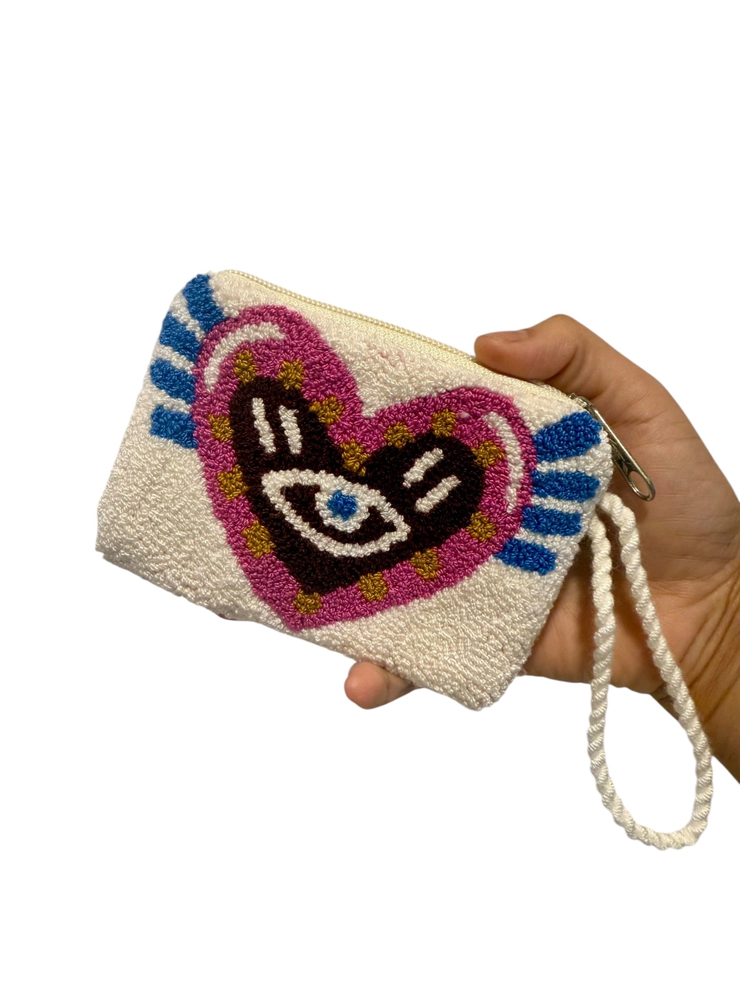 Hand-Embroidered Card holder Purses – Unique Charm Wallets Full of Protection & Color