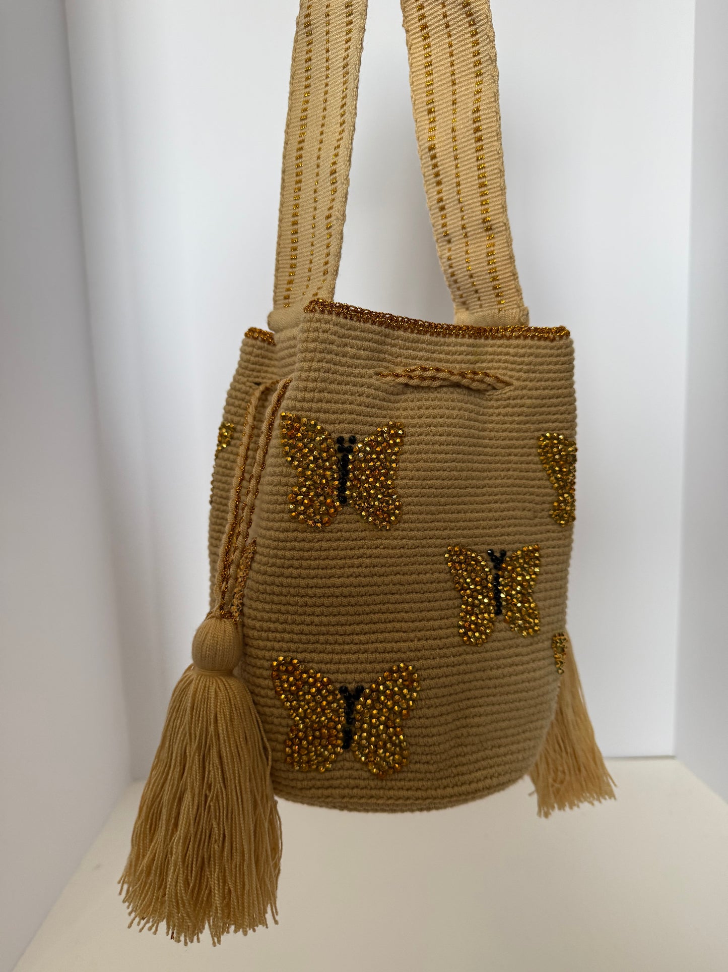 Wayuu bag butterflies special design