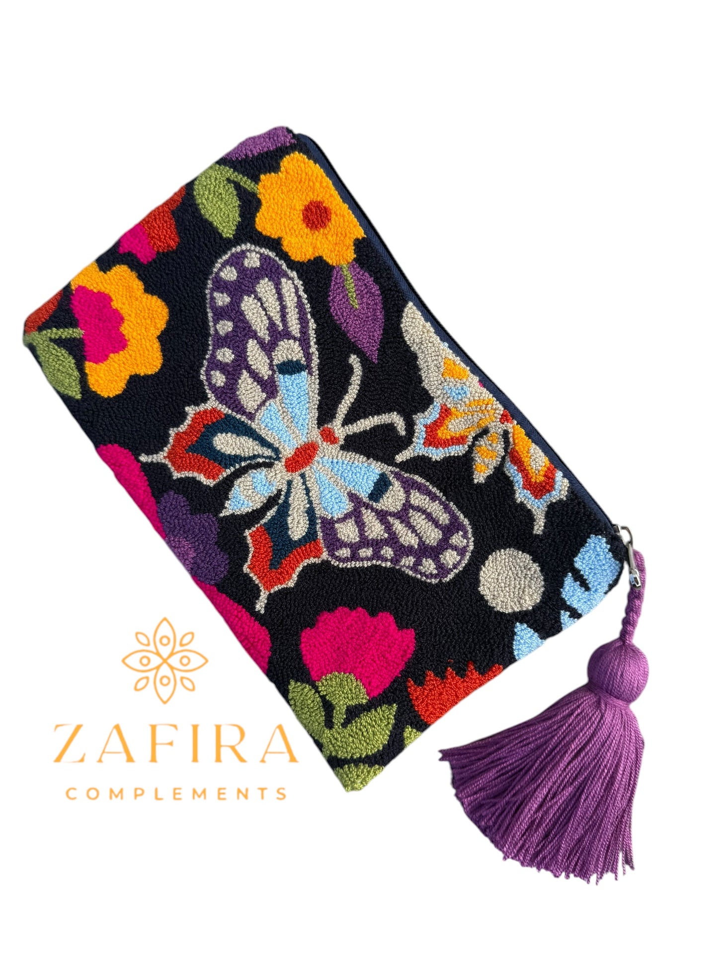 Handmade  upholstered Clutch Bag  Artisan Design