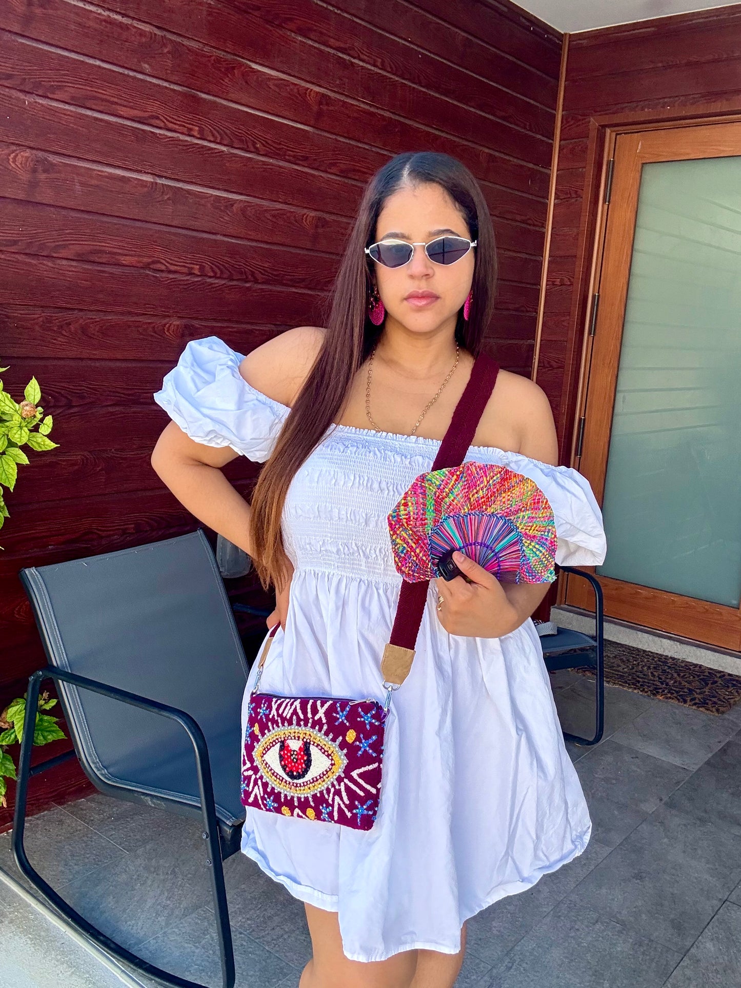 Wayuu Beaded Bag – 2-in-1 Clutch & Crossbody