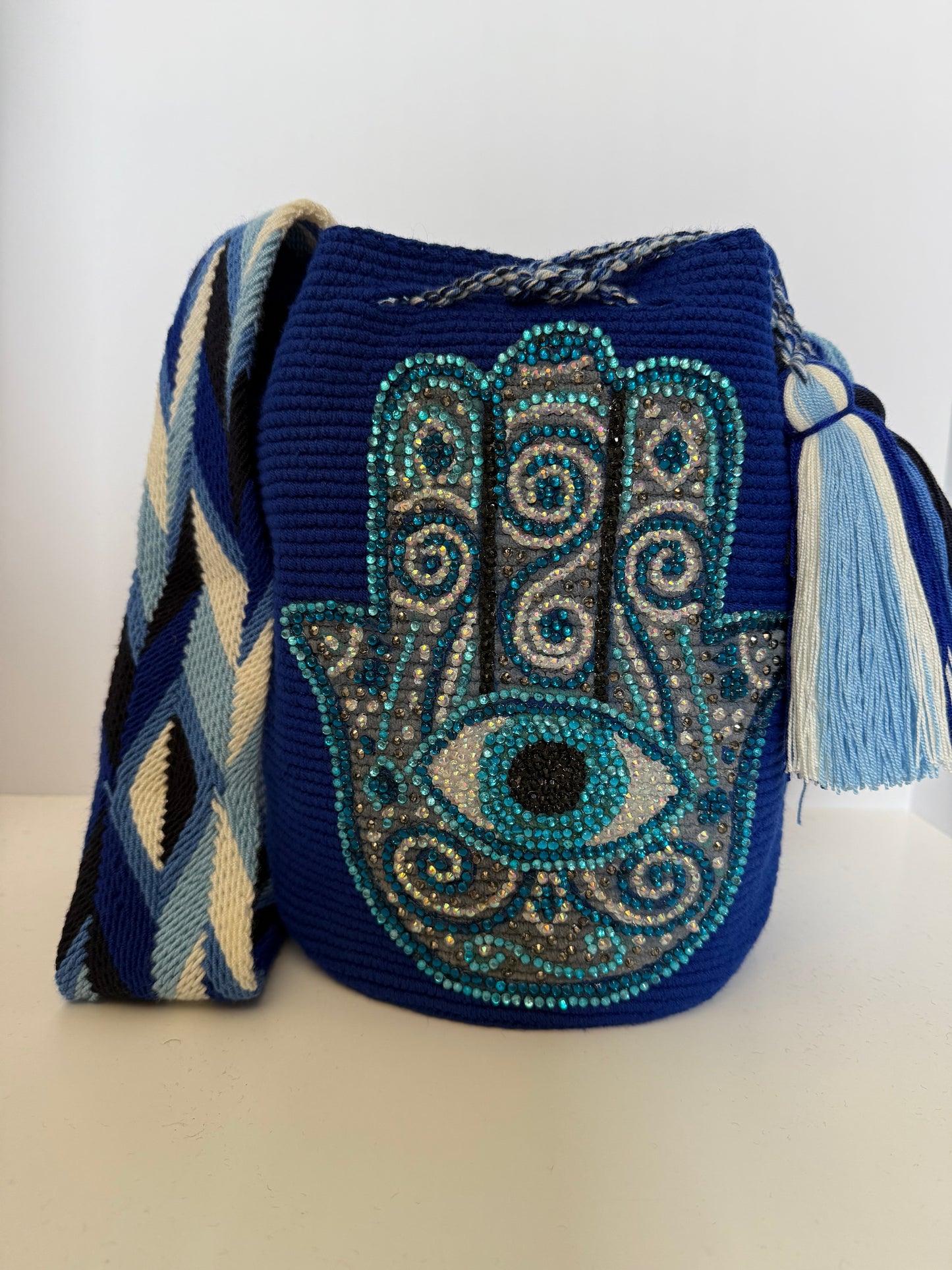 Hamsa mano de Fátima large bag