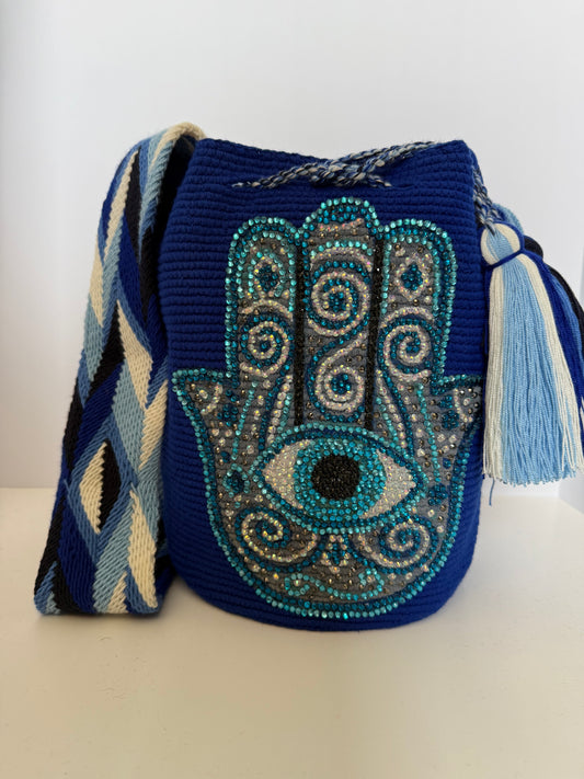 Hamsa mano de Fátima large bag