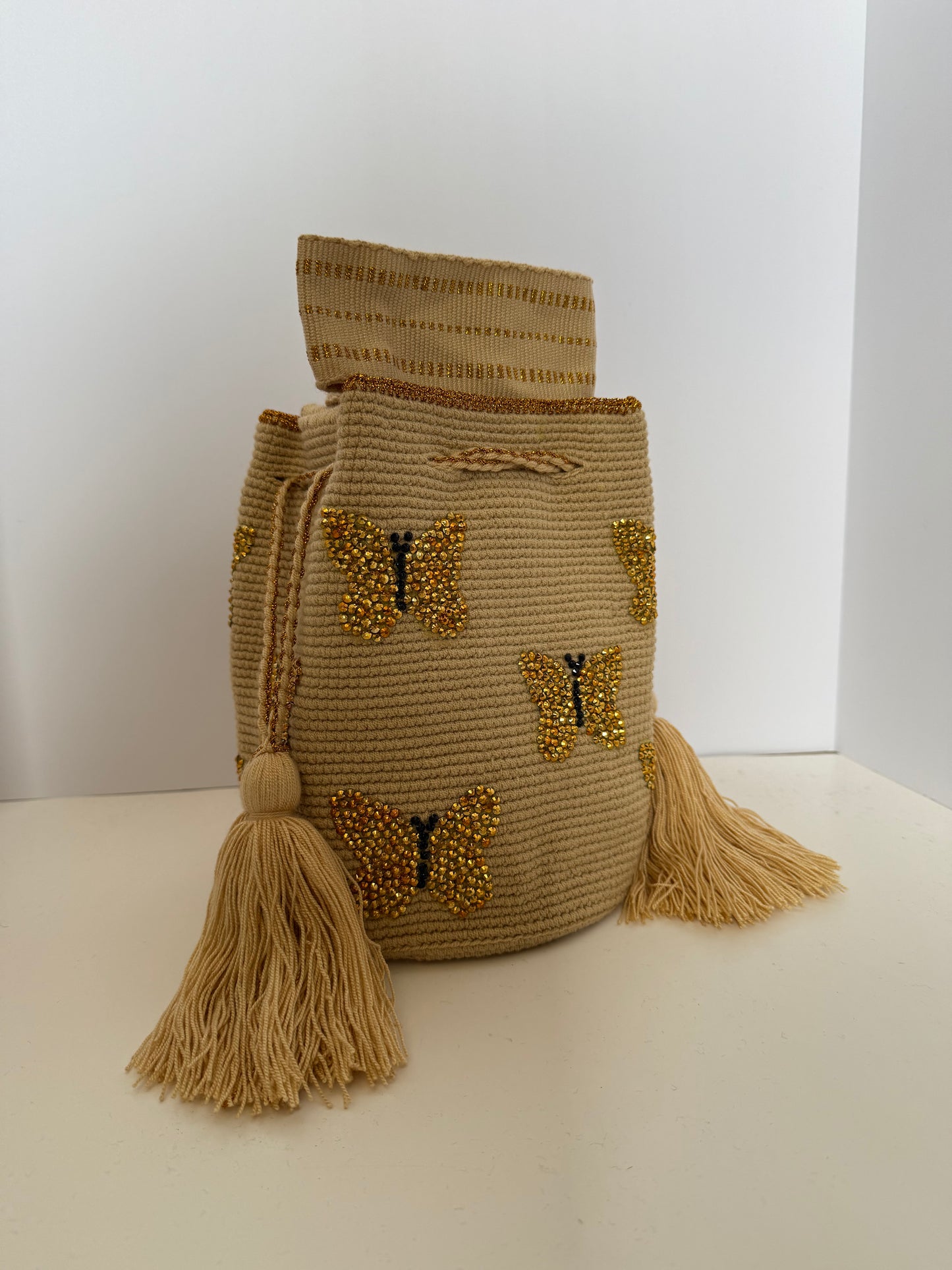 Wayuu bag butterflies special design