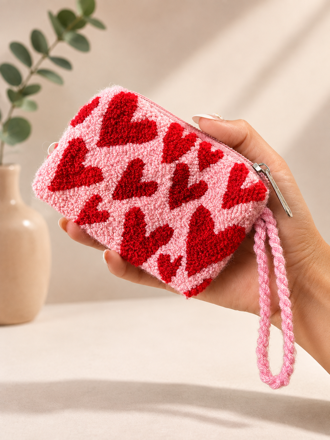 Hand-Embroidered Evil Eye Coin Purses – Unique Charm Wallets Full of Protection & Color