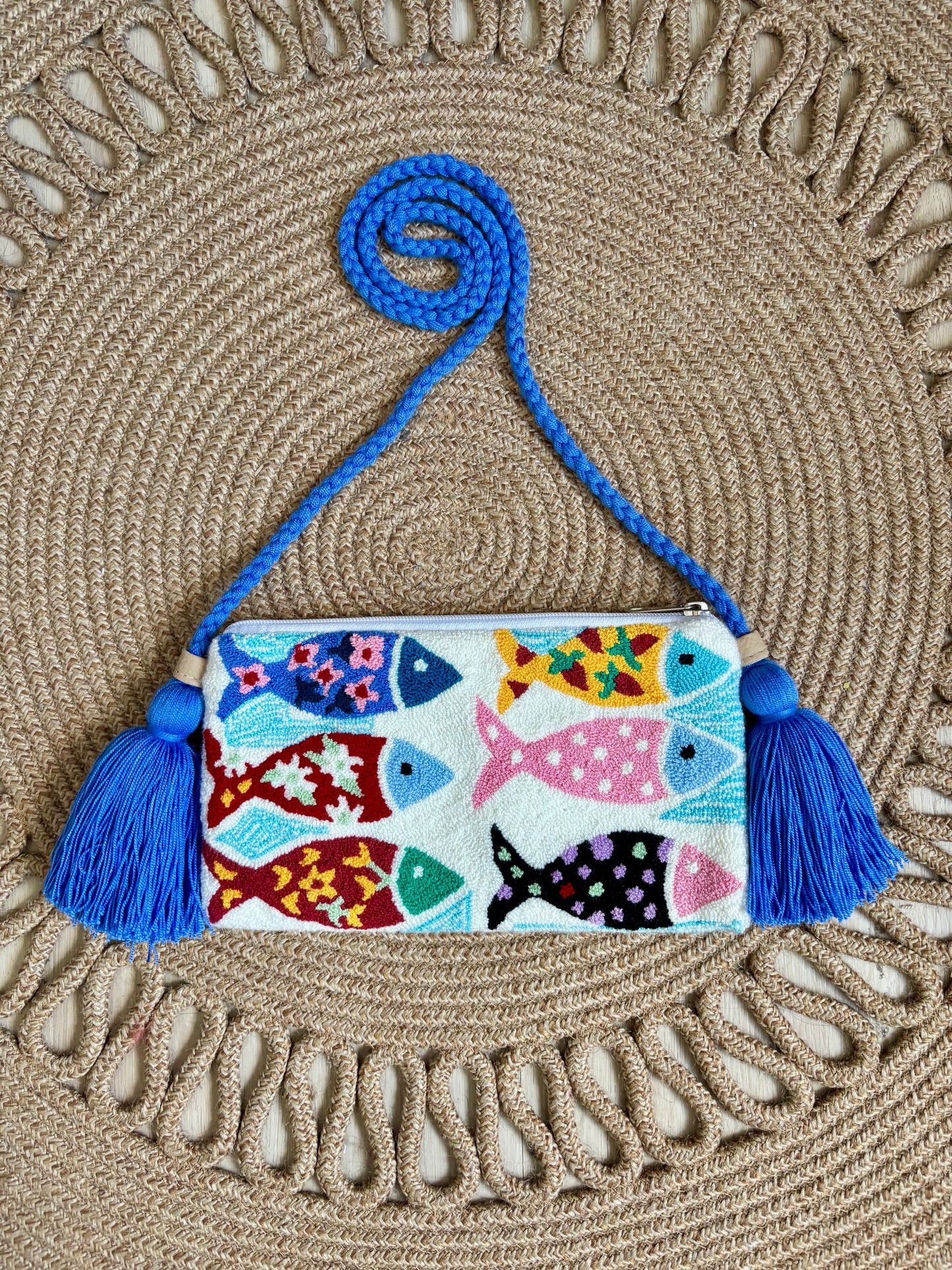 Handmade Crossbody – Wayuu Upholstery Handbag | Zafira Complements