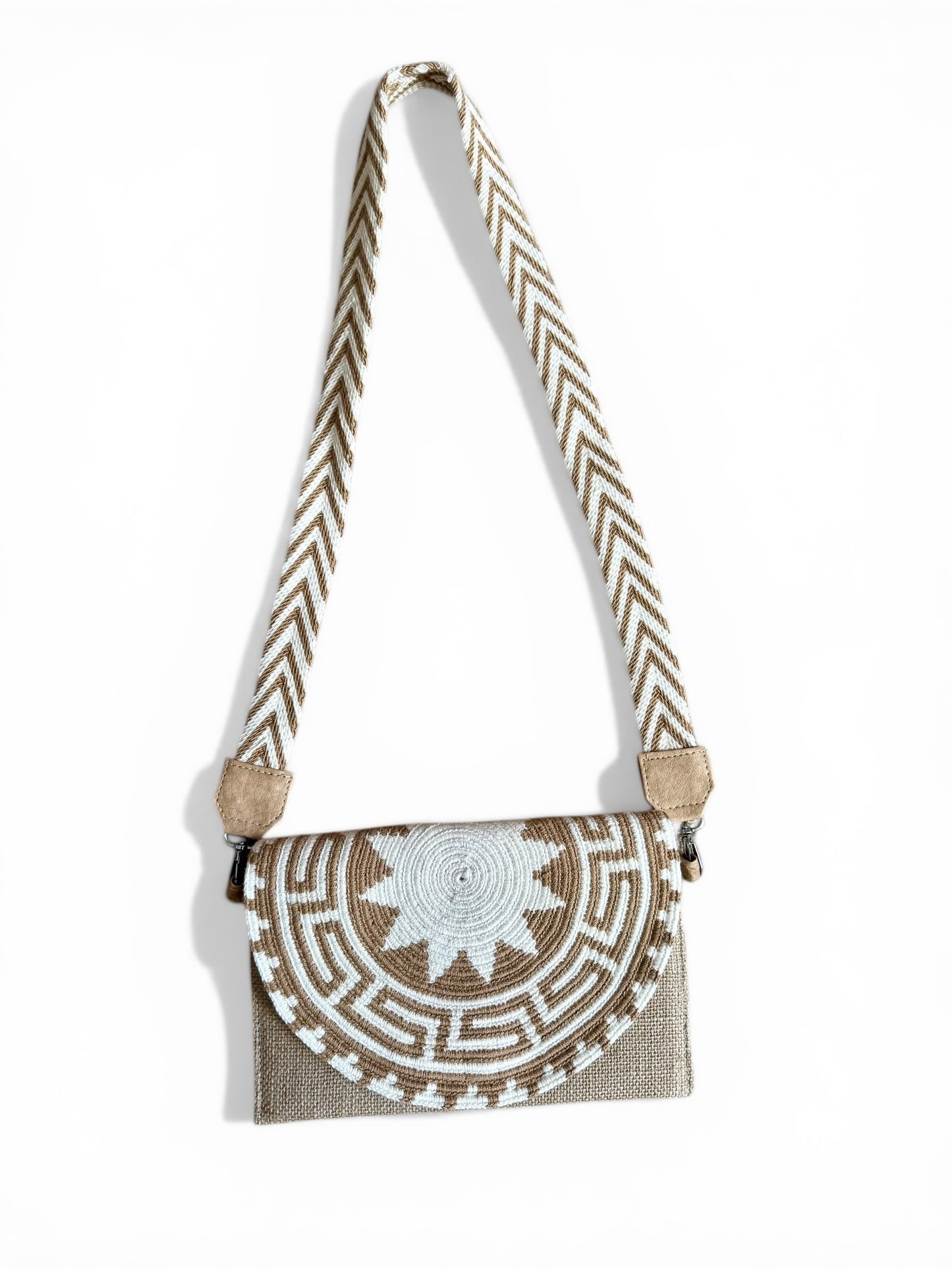 Wayuu crochet yute  Bag – 2-in-1 Clutch & Crossbody