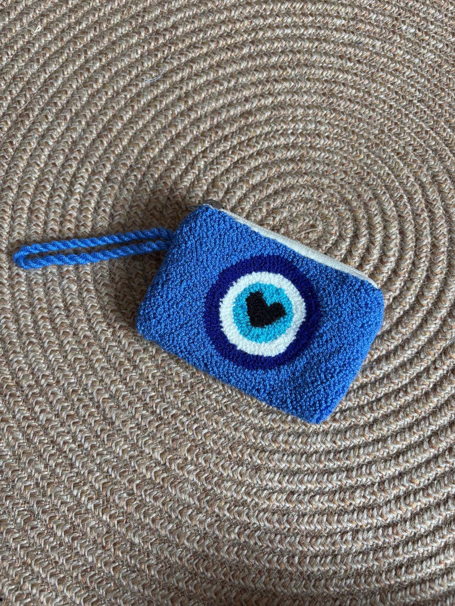 Hand-Embroidered Evil Eye Coin Purses – Unique Charm Wallets Full of Protection & Color
