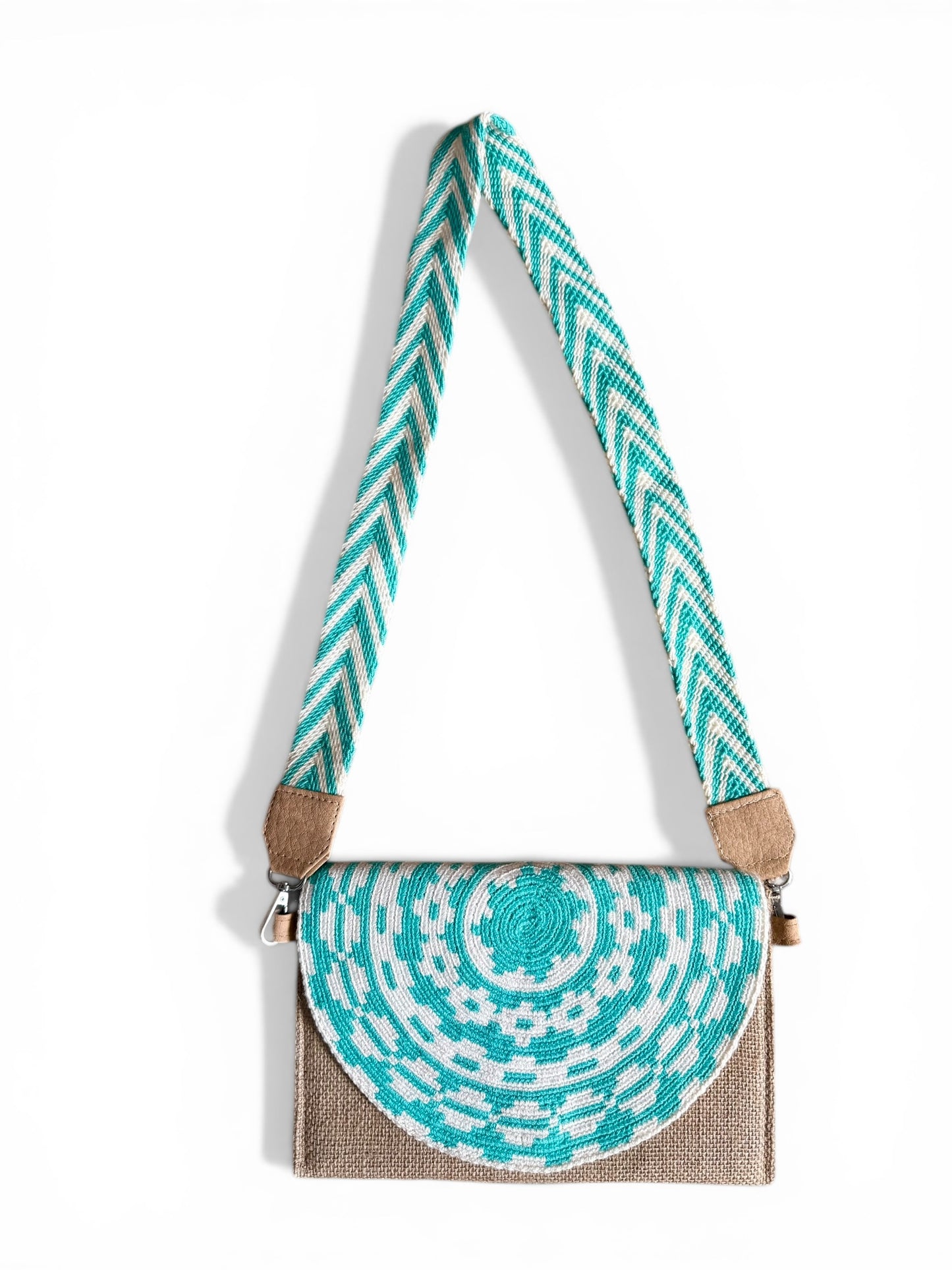 Wayuu crochet yute  Bag – 2-in-1 Clutch & Crossbody