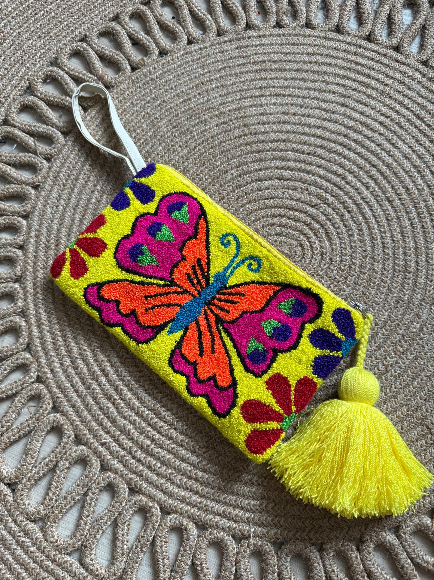 Handmade Evil Eye Clutch Bag Protective Symbol & Unique Artisan Design