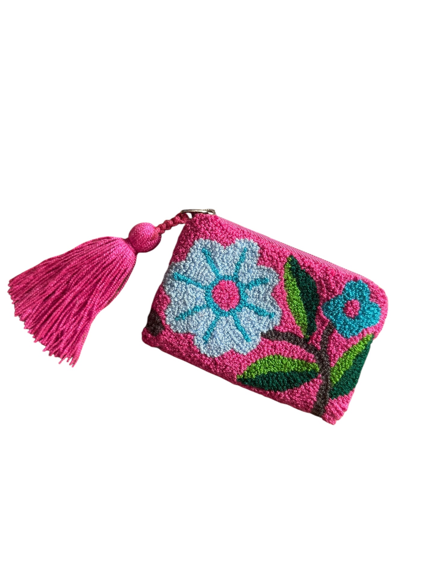 Hand-Embroidered Evil Eye Coin Purses – Unique Charm Wallets Full of Protection & Color