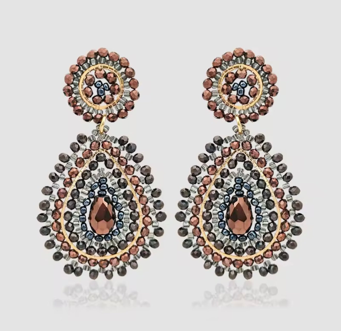 Gold and plated  Earrings stainless steel