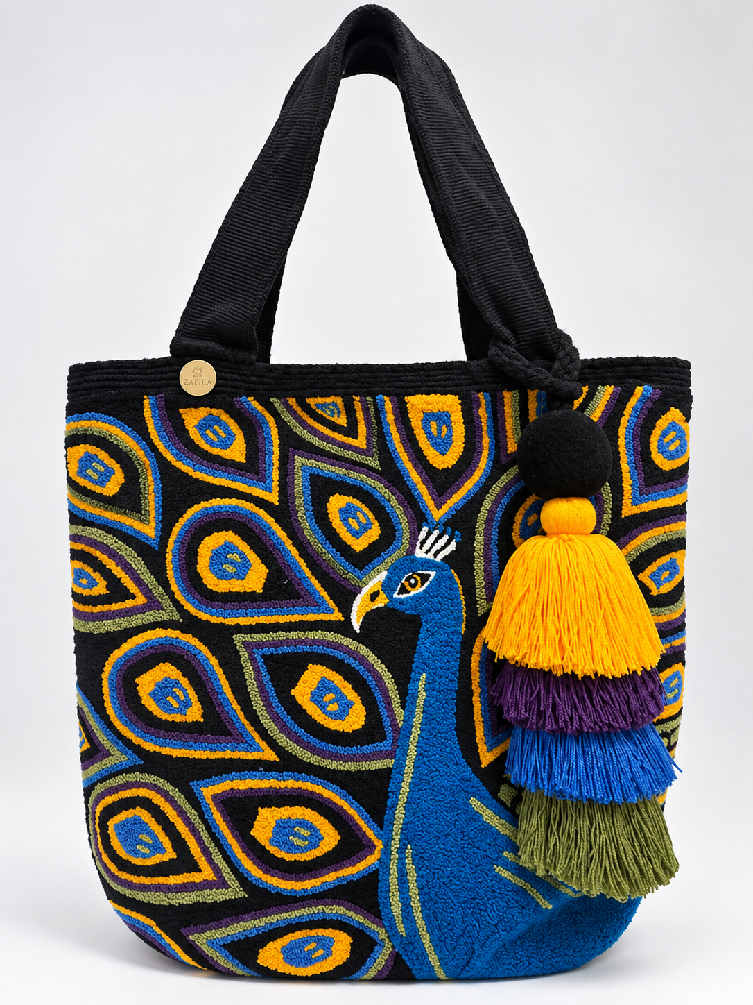 Tote Bag XL wayuu Upholstered special Designs Handmade