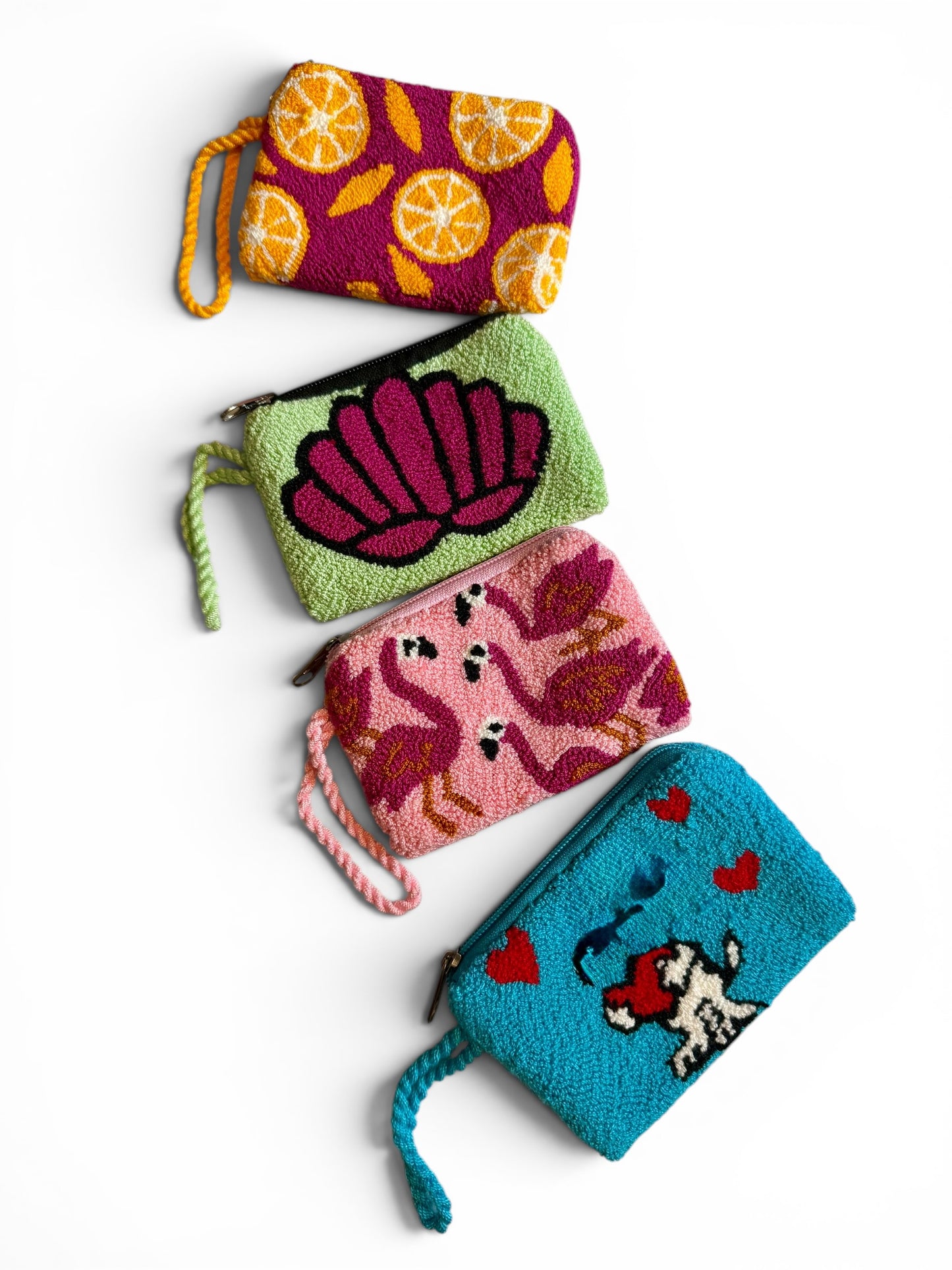 Hand-Embroidered Coin Purses – Unique Charm Wallets Full of Protection & Color
