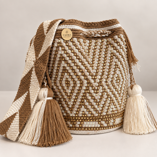 Wayuu bag decorated Medium