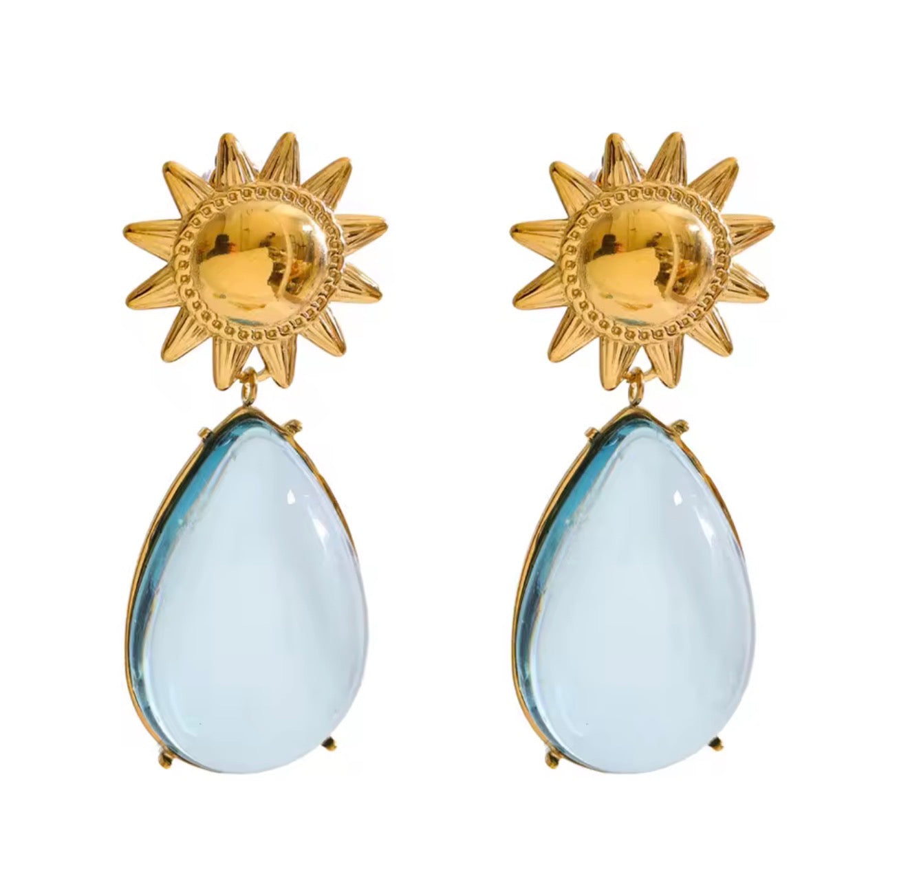 Gold and plated  Earrings stainless steel
