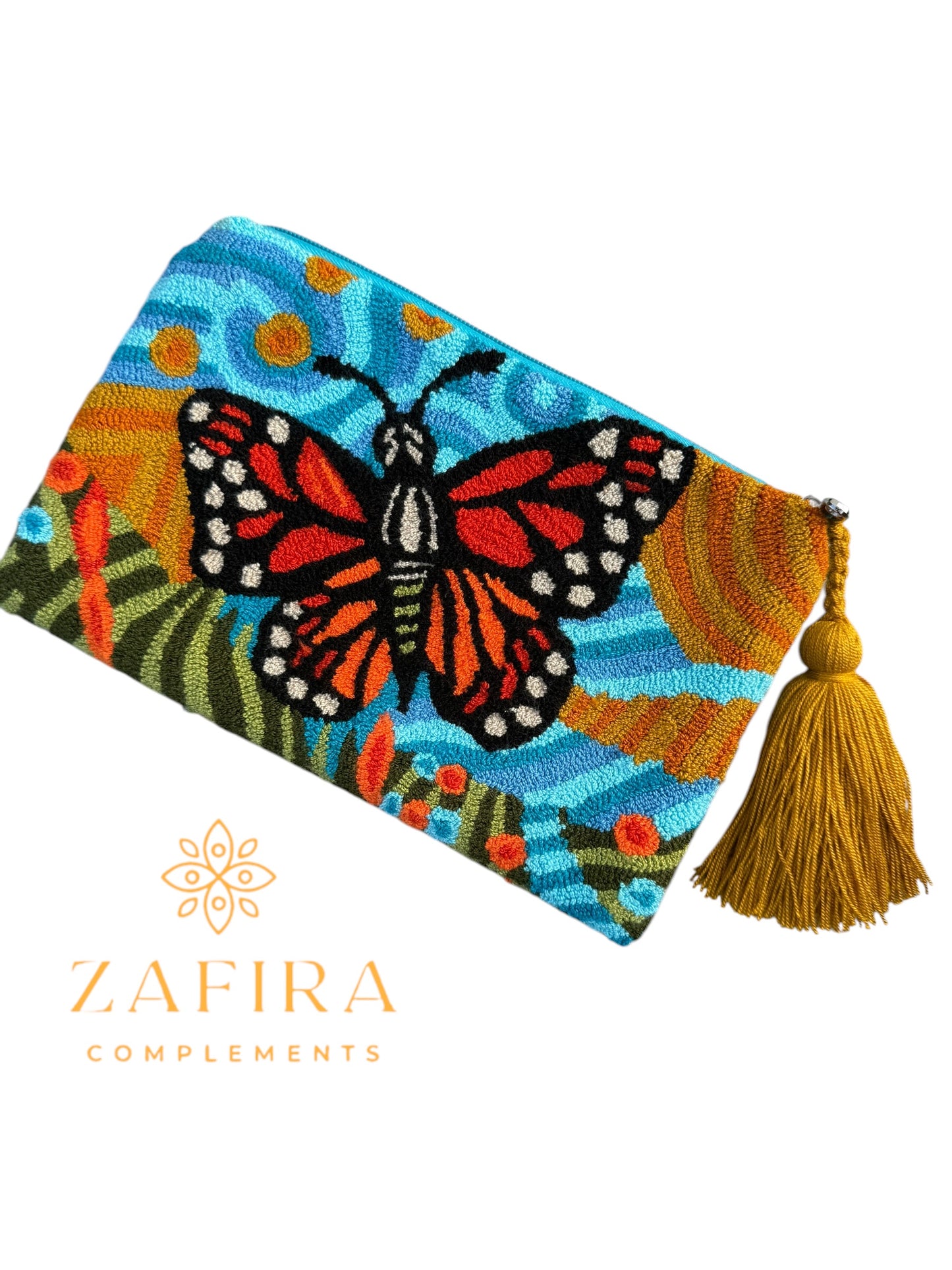Handmade  upholstered Clutch Bag  Artisan Design