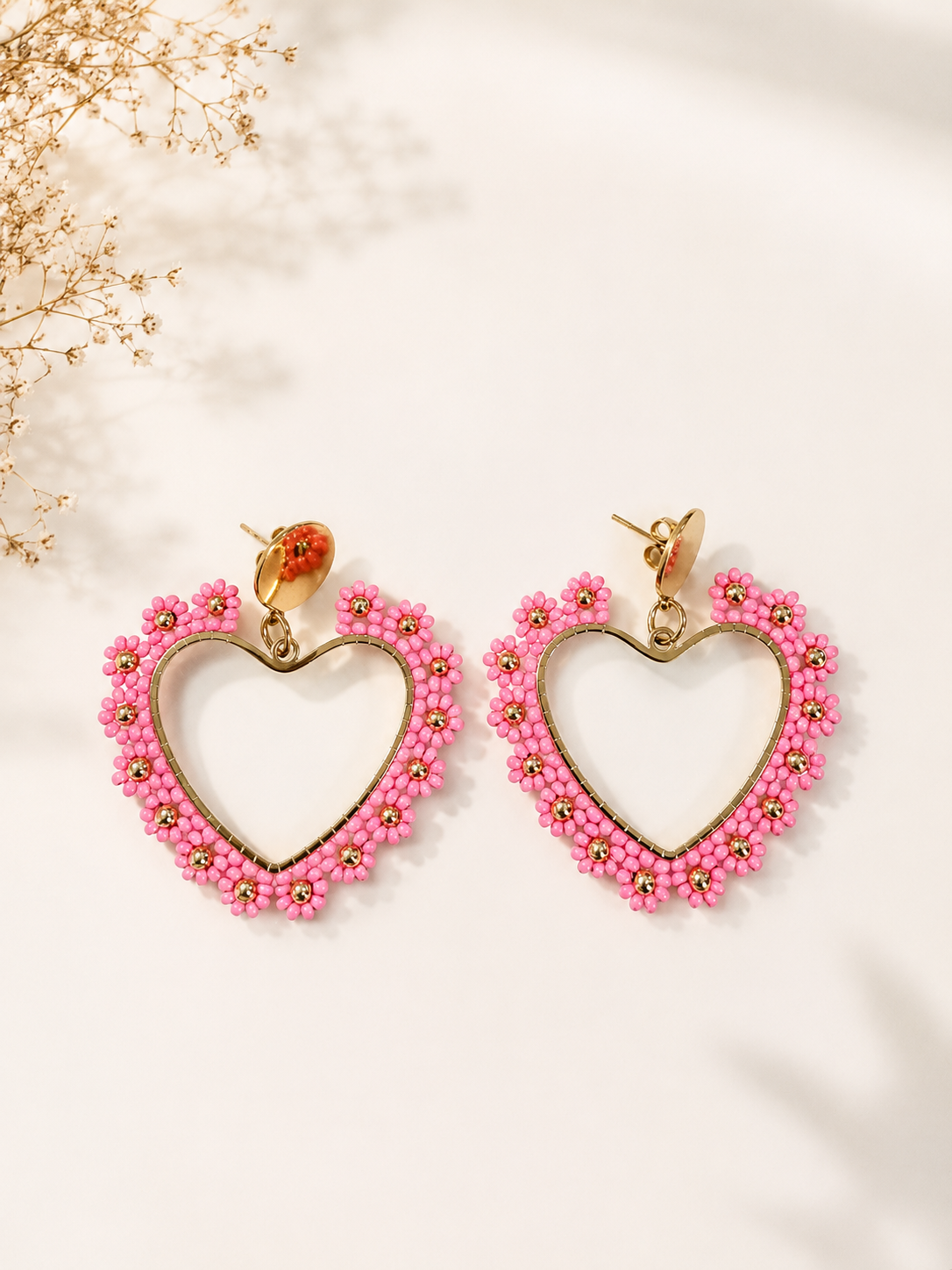 Gold and plated  Earrings stainless steel