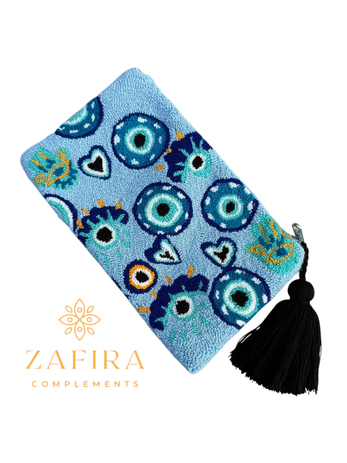 Handmade  upholstered Clutch Bag  Artisan Design