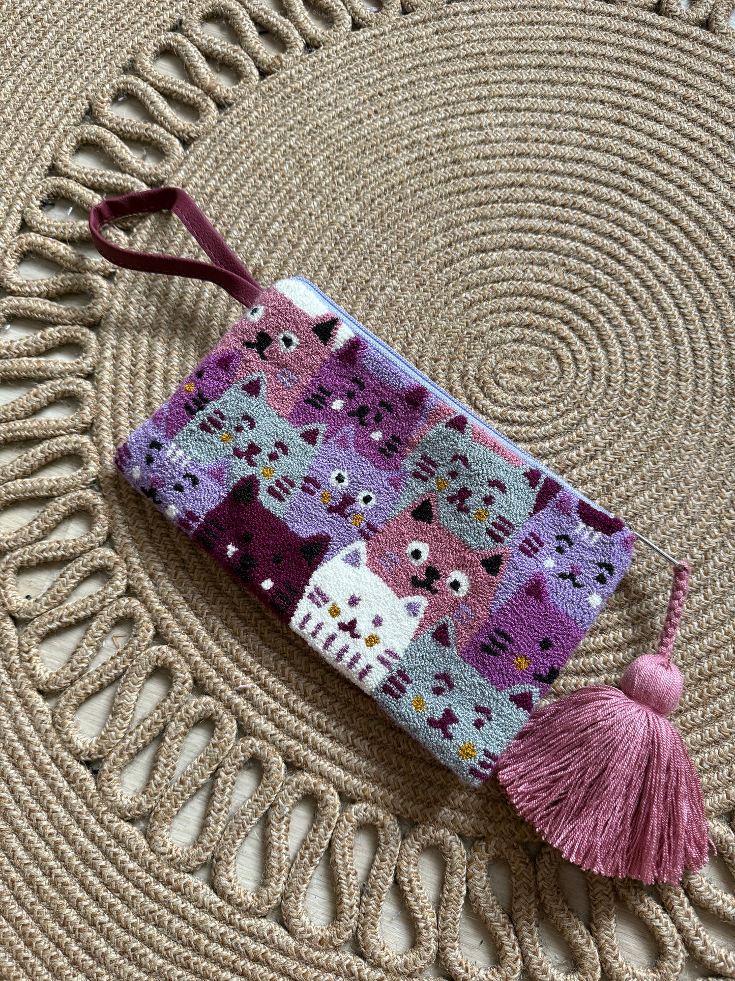 Handmade Evil Eye Clutch Bag Protective Symbol & Unique Artisan Design