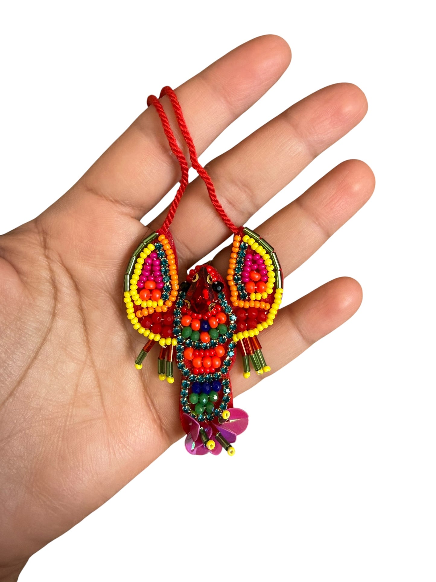 Handmade Marine bag Charms in Mustards and Stones – Handmade