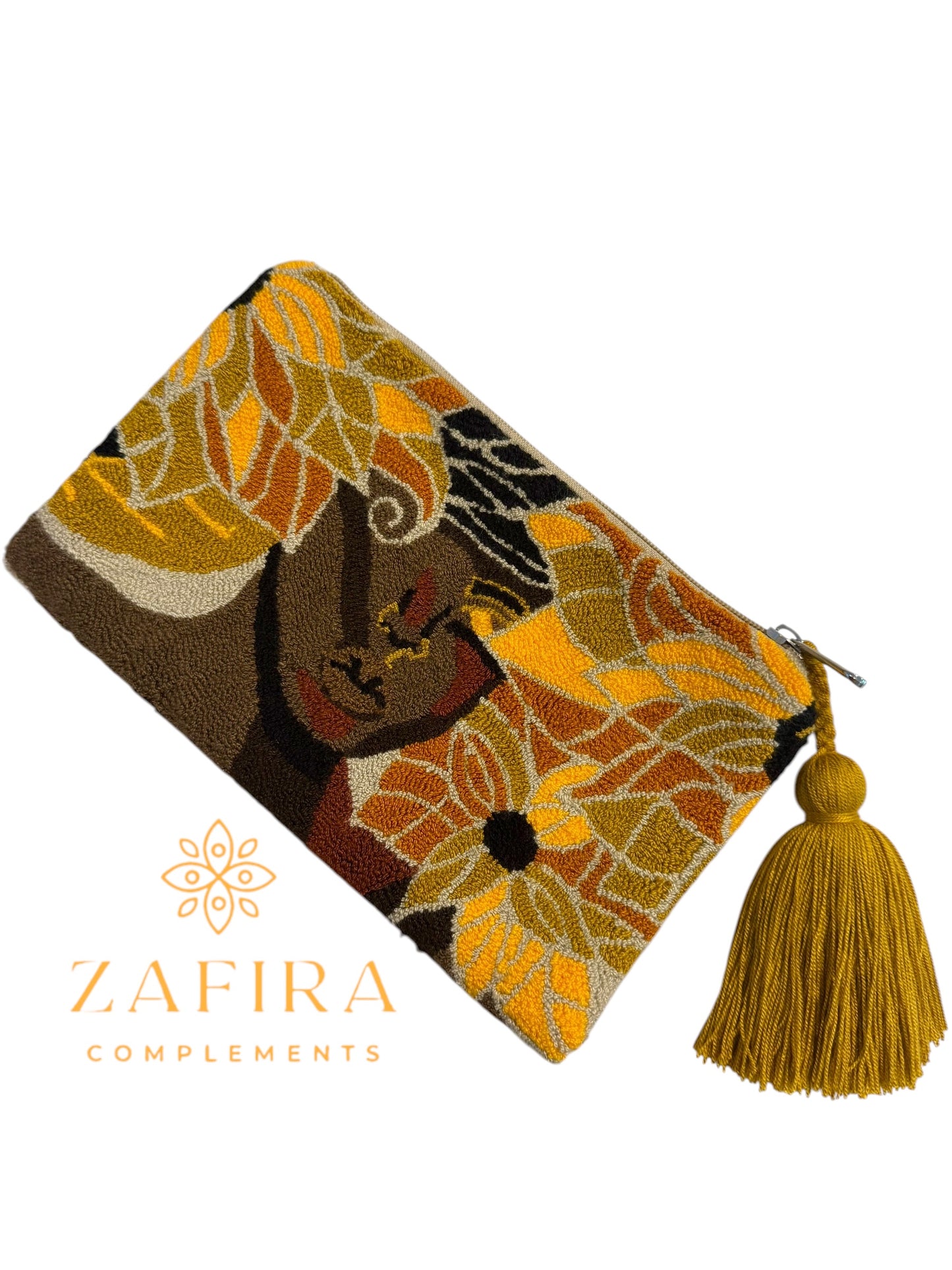 Handmade  upholstered Clutch Bag  Artisan Design