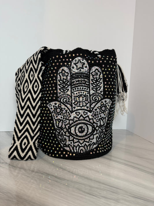 Hamsa mano de Fátima large bag special design