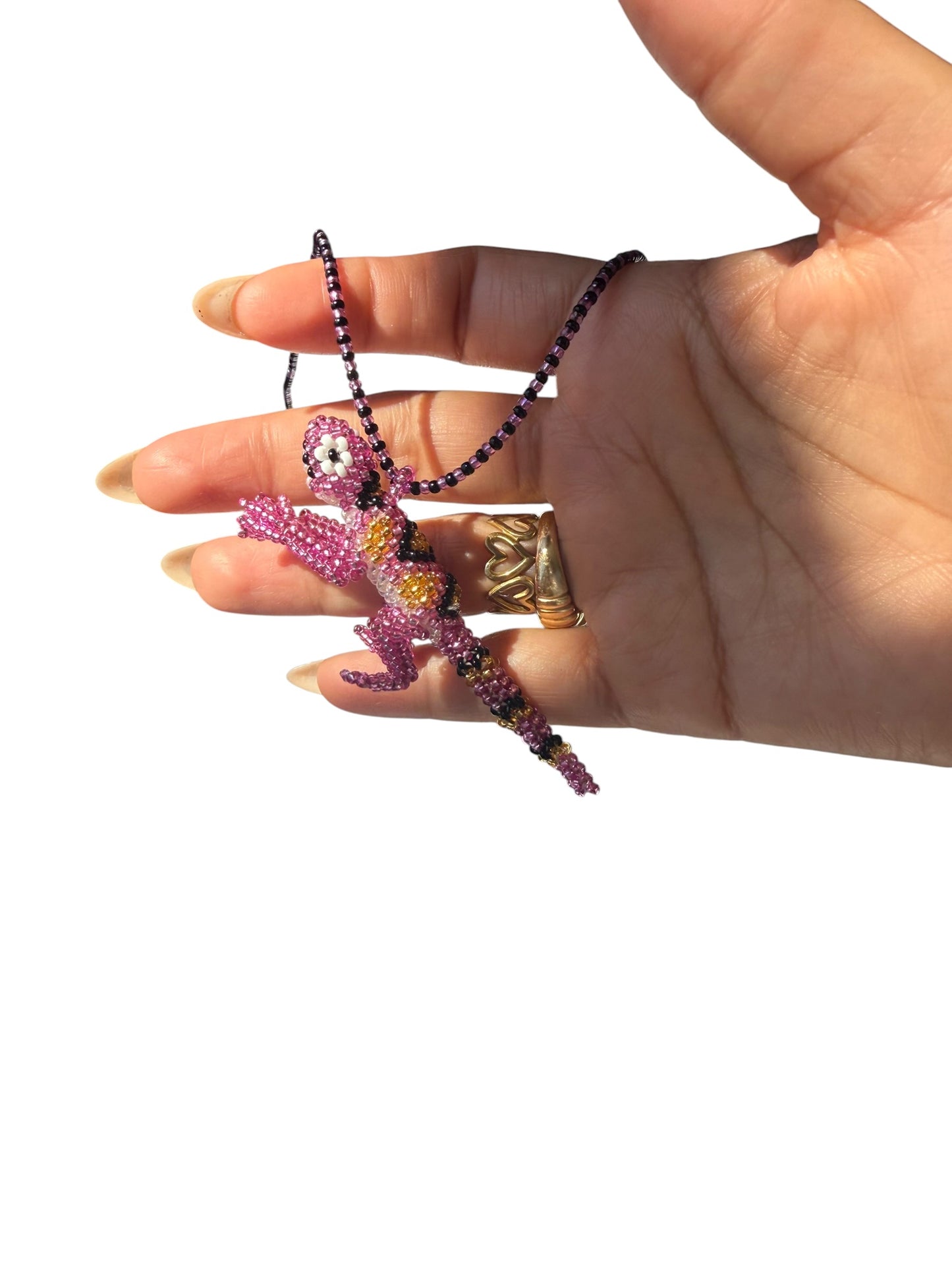 Animals 3D Beaded Necklaces colors  Artisan Boho Jewelry