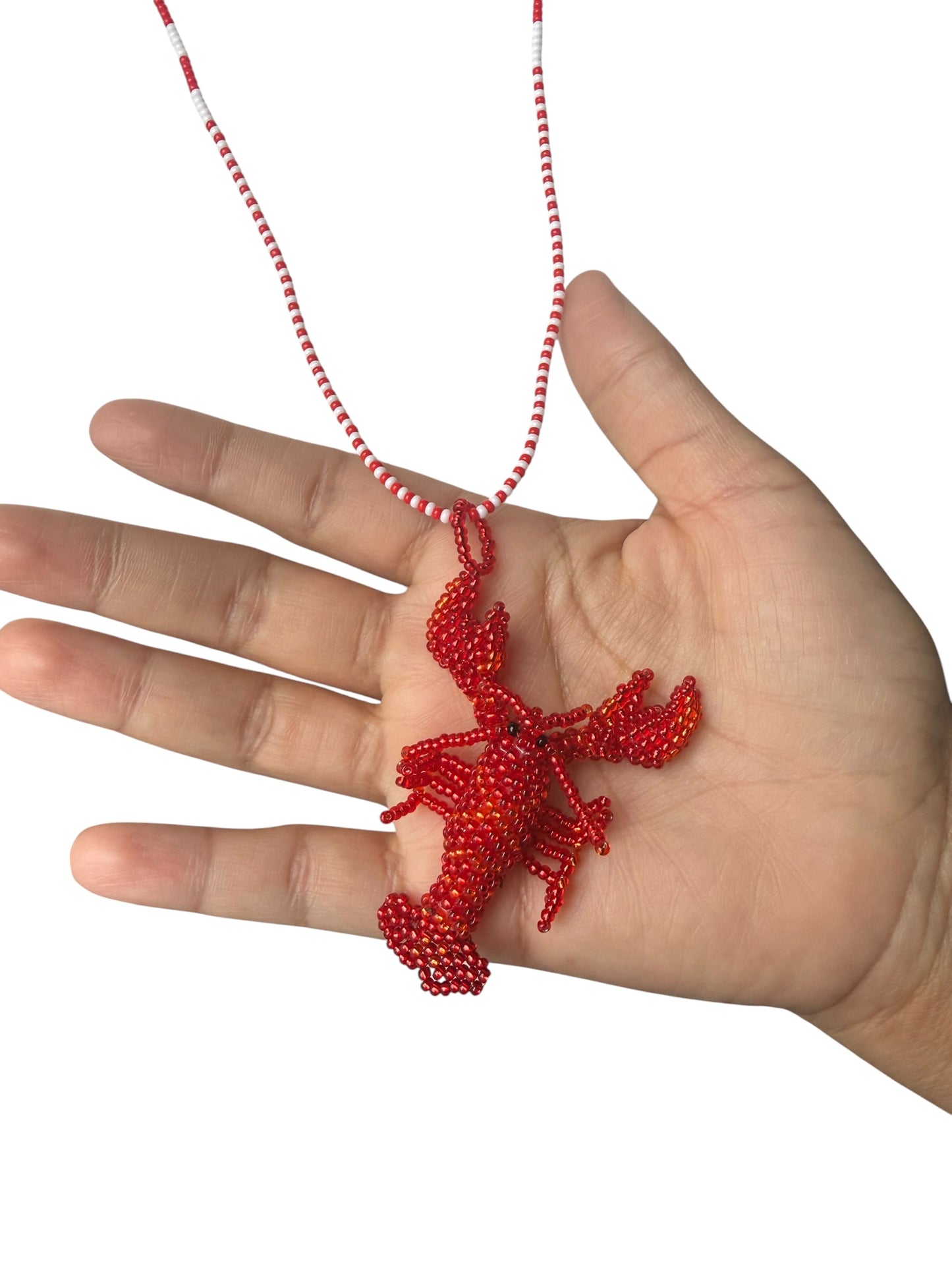 Sea Animals 3D Beaded Necklaces colors  Artisan Boho Jewelry