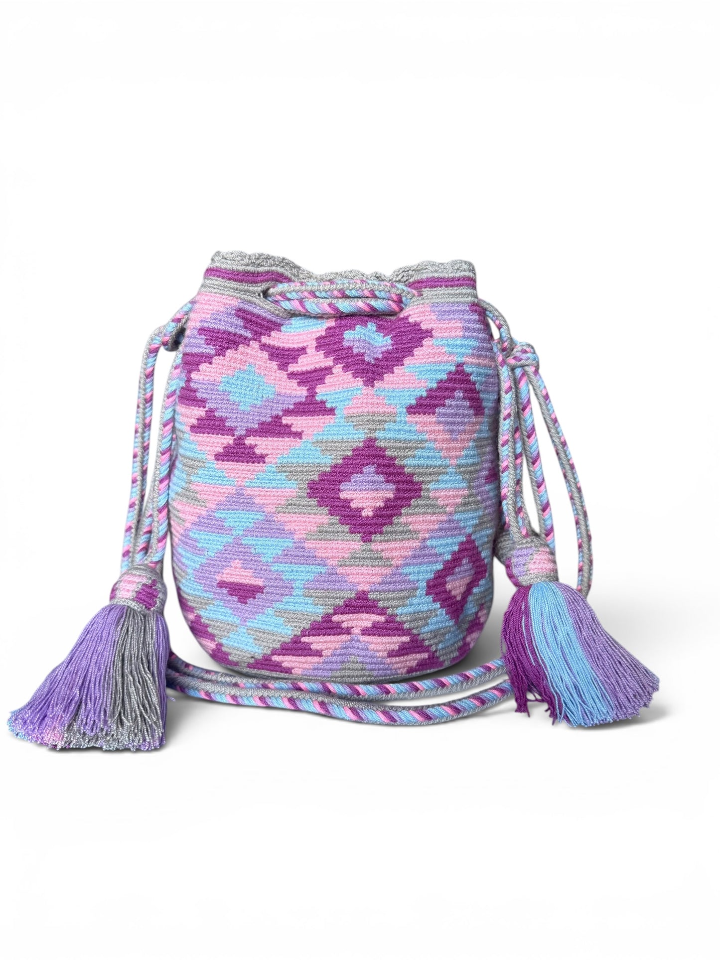 Wayuu bag large crossbody bucket traditional design strap special Adjustable
