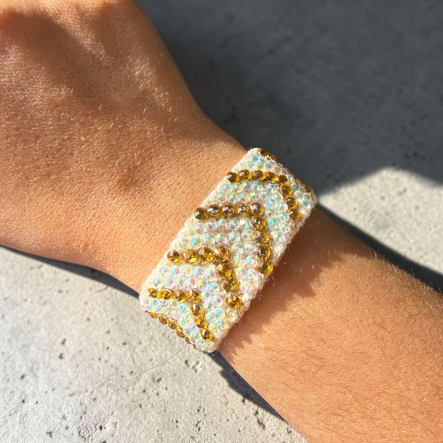 Handmade Crochet Bracelet – Colorful Boho Woven Jewelry