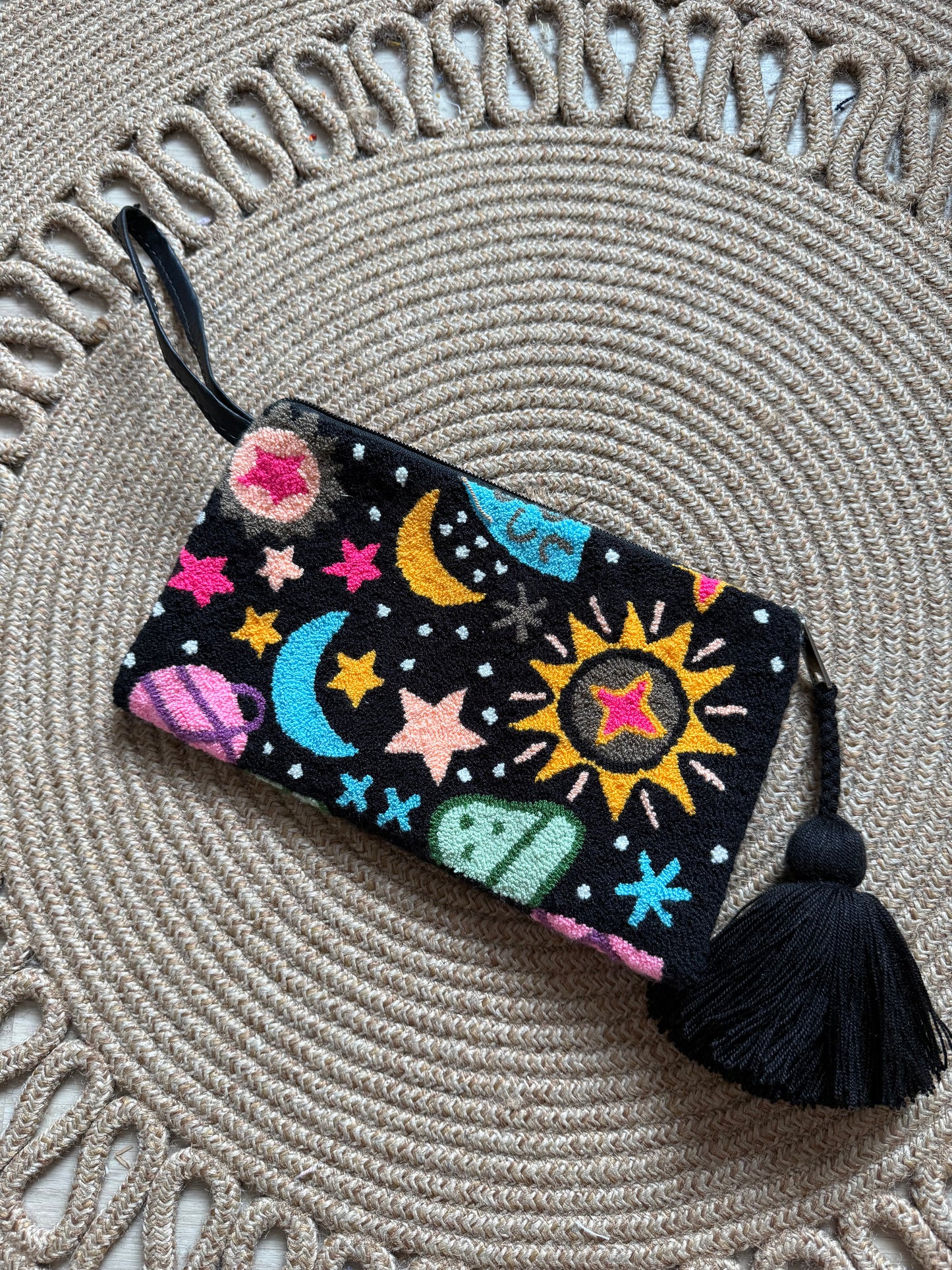 Handmade Evil Eye Clutch Bag Protective Symbol & Unique Artisan Design