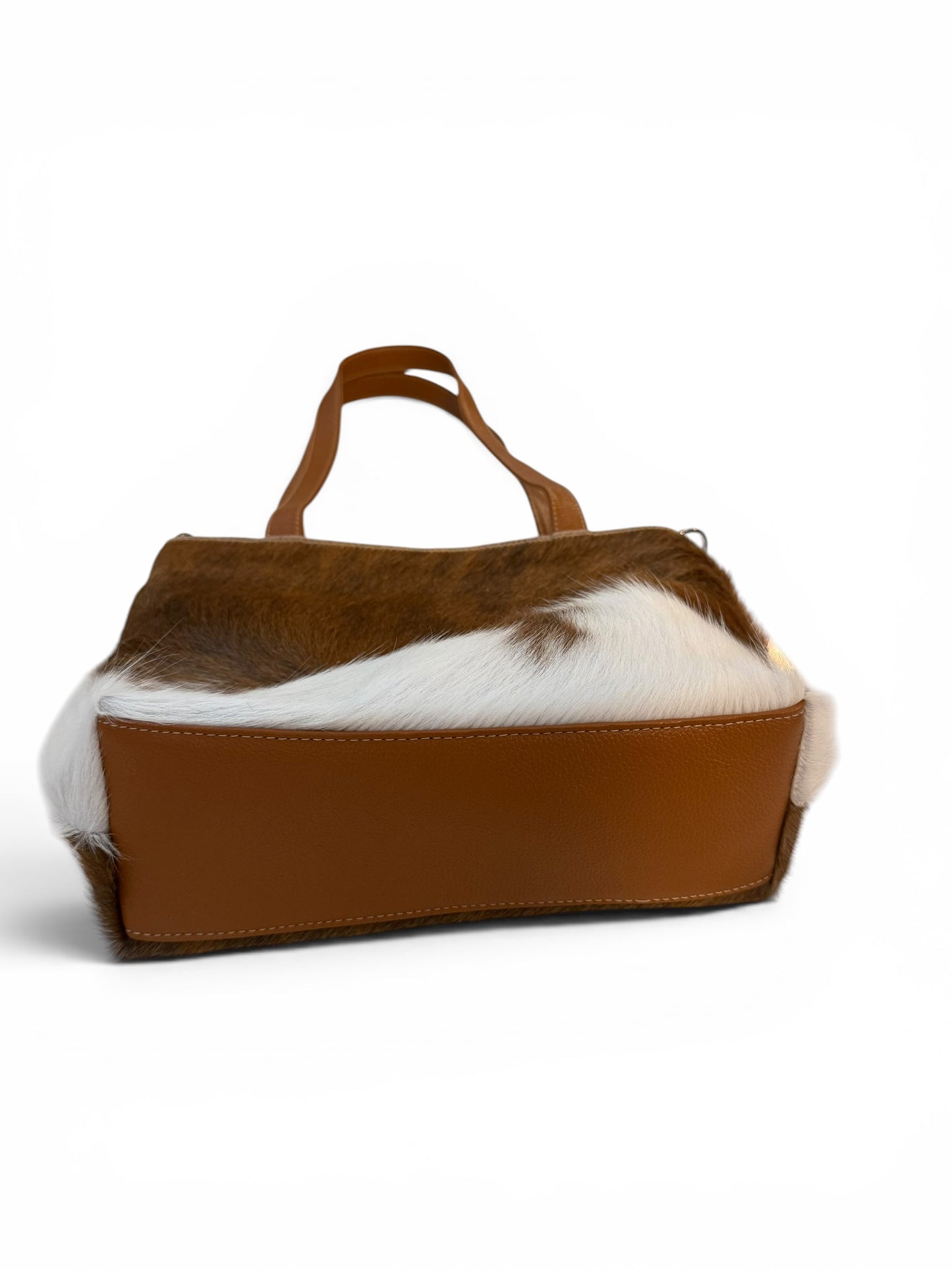 Genuine Cowhide Leather shoulder & crossbody Bag Large with Interior Pockets