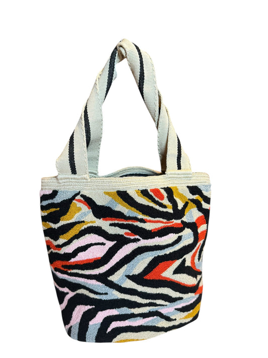 Tote Bag wayuu Large Upholstered Design Handmade