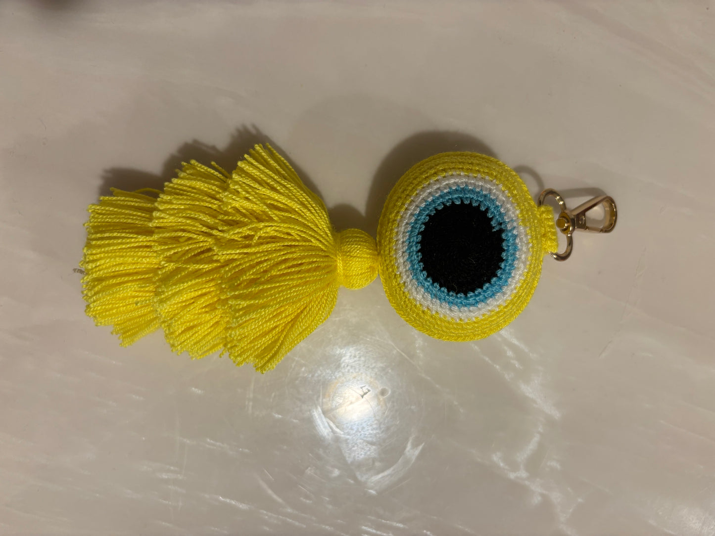 Keychein Charm Bag Evil Eye