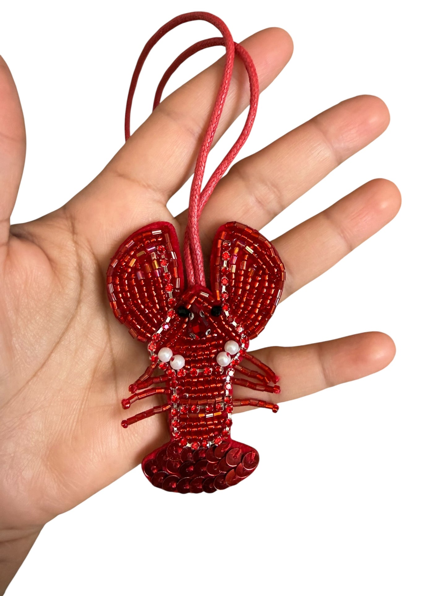 Handmade Marine bag Charms in Mustards and Stones – Handmade