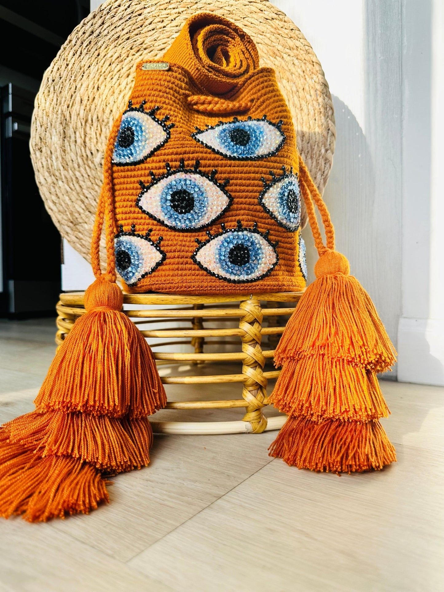 Wayuu Evil Eyes Caramel - Zafira Complements