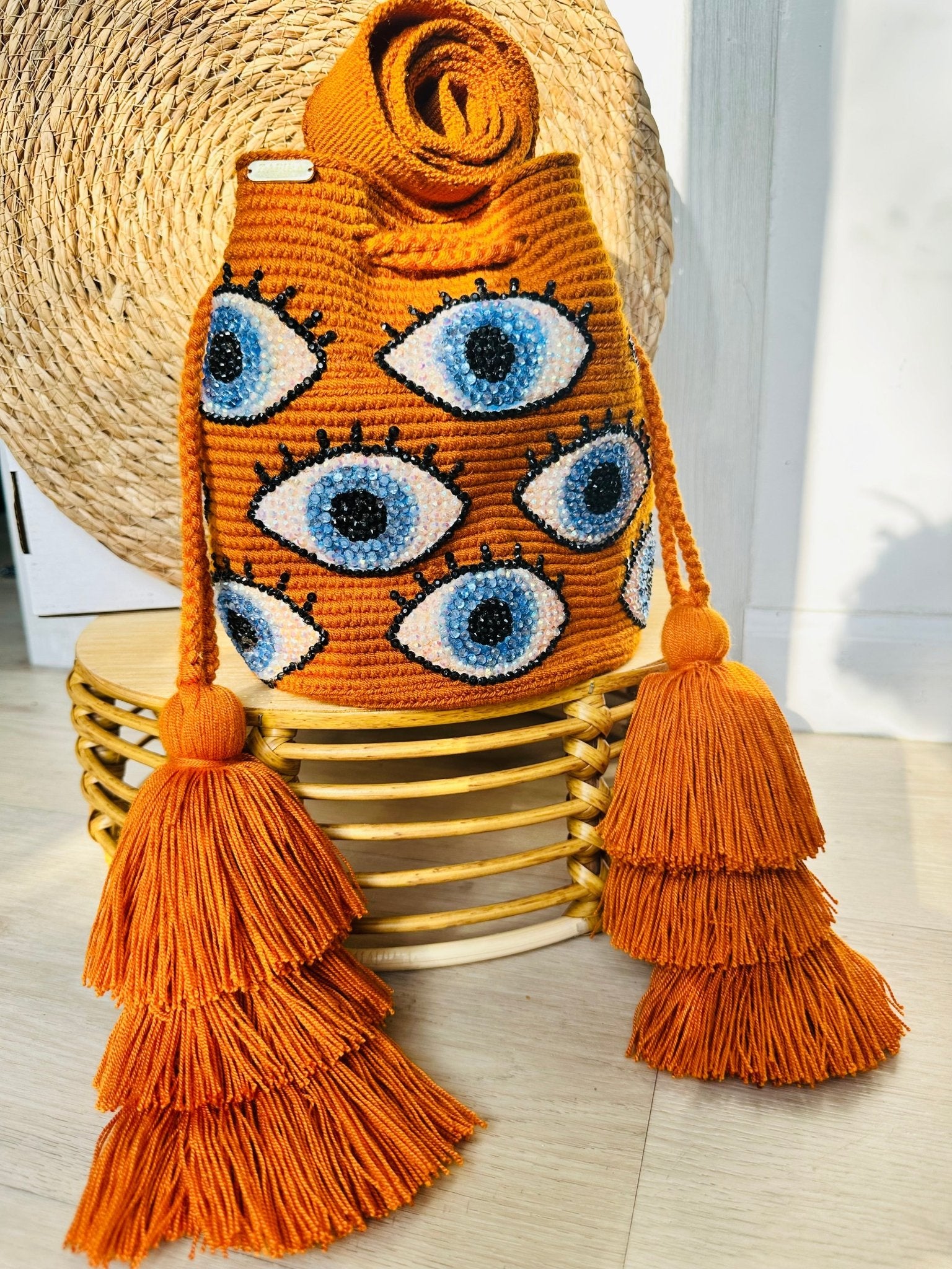 Wayuu Evil Eyes Caramel - Zafira Complements