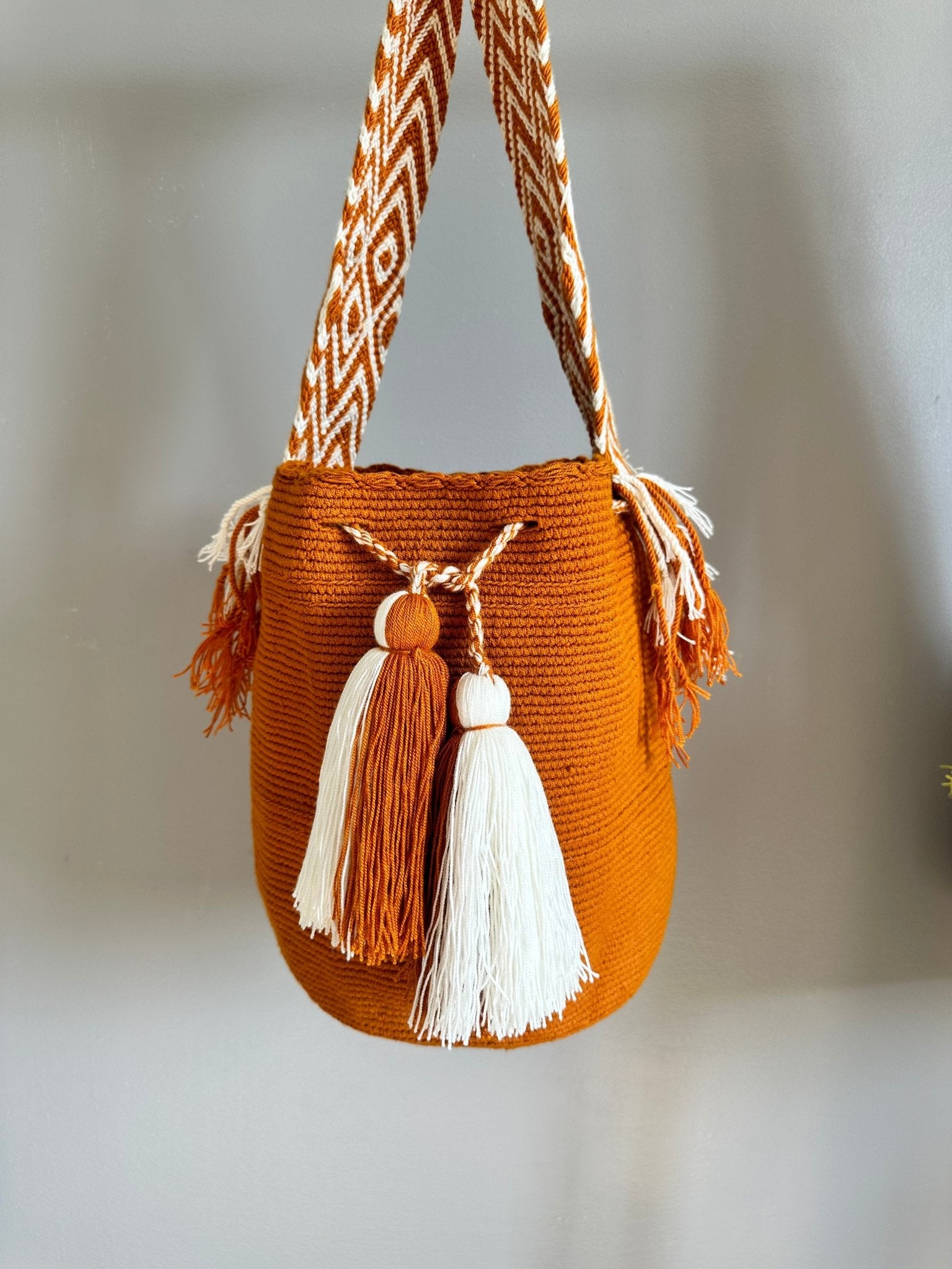 Wayuu Unicolor Caramel - Zafira Complements